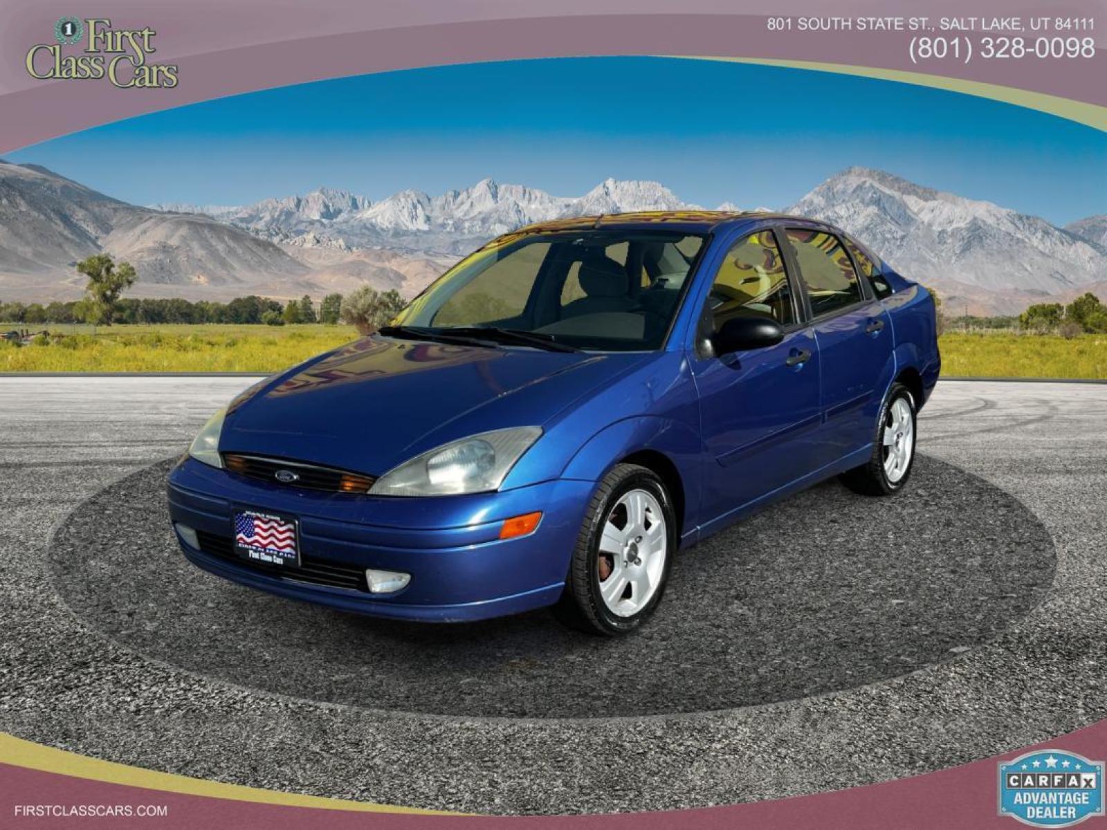 2004 French Blue Metallic /Gray Cloth Ford Focus ZTS (1FAFP38Z04W) with an 2.3L 4 Cyl. engine, Manual transmission, located at 801 South State Street, Salt Lake City, UT, 84111, (801) 328-0098, 40.751953, -111.888206 - Life is crazy. Now is the time to buy! All of our prices are just dollars above our cost. These prices will change as soon as life isn't so crazy. So please call or come in. We are here to save you a lot of money! Our service department is OPEN DAILY to help with any of your service needs. P - Photo #0