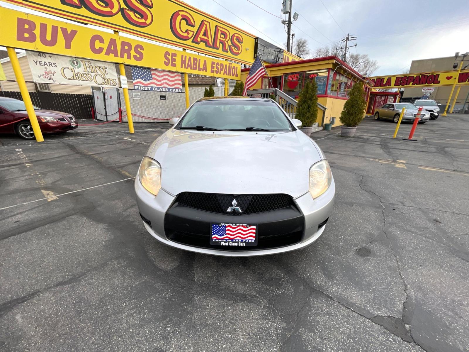 2012 Quick Silver Pearl /Gray Cloth Mitsubishi Eclipse GS Sport (4A31K5DF5CE) with an 2.4L 4 Cyl. engine, Automatic transmission, located at 801 South State Street, Salt Lake City, UT, 84111, (801) 328-0098, 40.751953, -111.888206 - Life is crazy. Now is the time to buy! All of our prices are just dollars above our cost. These prices will change as soon as life isn't so crazy. So please call or come in. We are here to save you a lot of money! Our service department is OPEN DAILY to help with any of your service needs. P - Photo #1