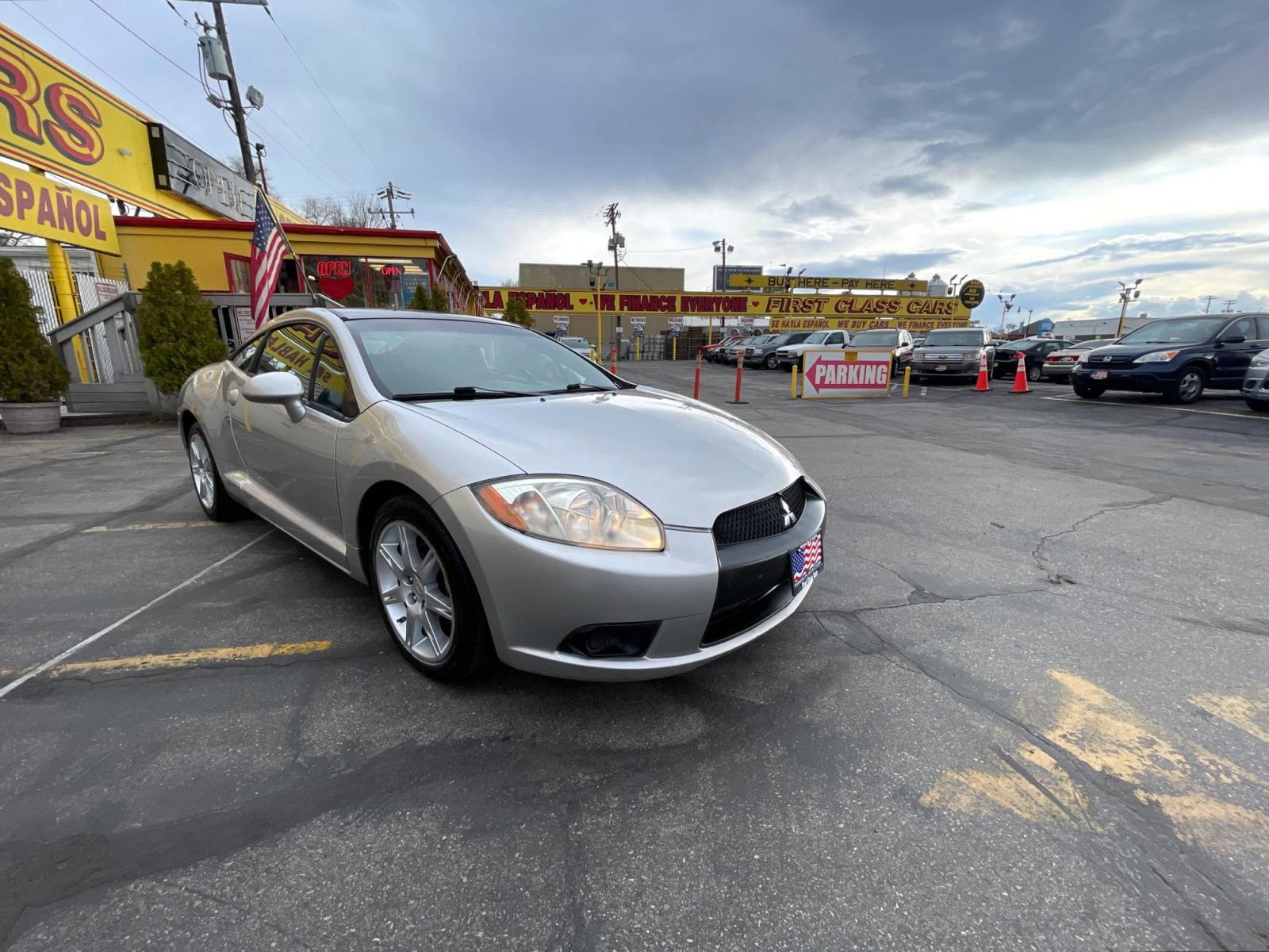 2012 Quick Silver Pearl /Gray Cloth Mitsubishi Eclipse GS Sport (4A31K5DF5CE) with an 2.4L 4 Cyl. engine, Automatic transmission, located at 801 South State Street, Salt Lake City, UT, 84111, (801) 328-0098, 40.751953, -111.888206 - Life is crazy. Now is the time to buy! All of our prices are just dollars above our cost. These prices will change as soon as life isn't so crazy. So please call or come in. We are here to save you a lot of money! Our service department is OPEN DAILY to help with any of your service needs. P - Photo #7