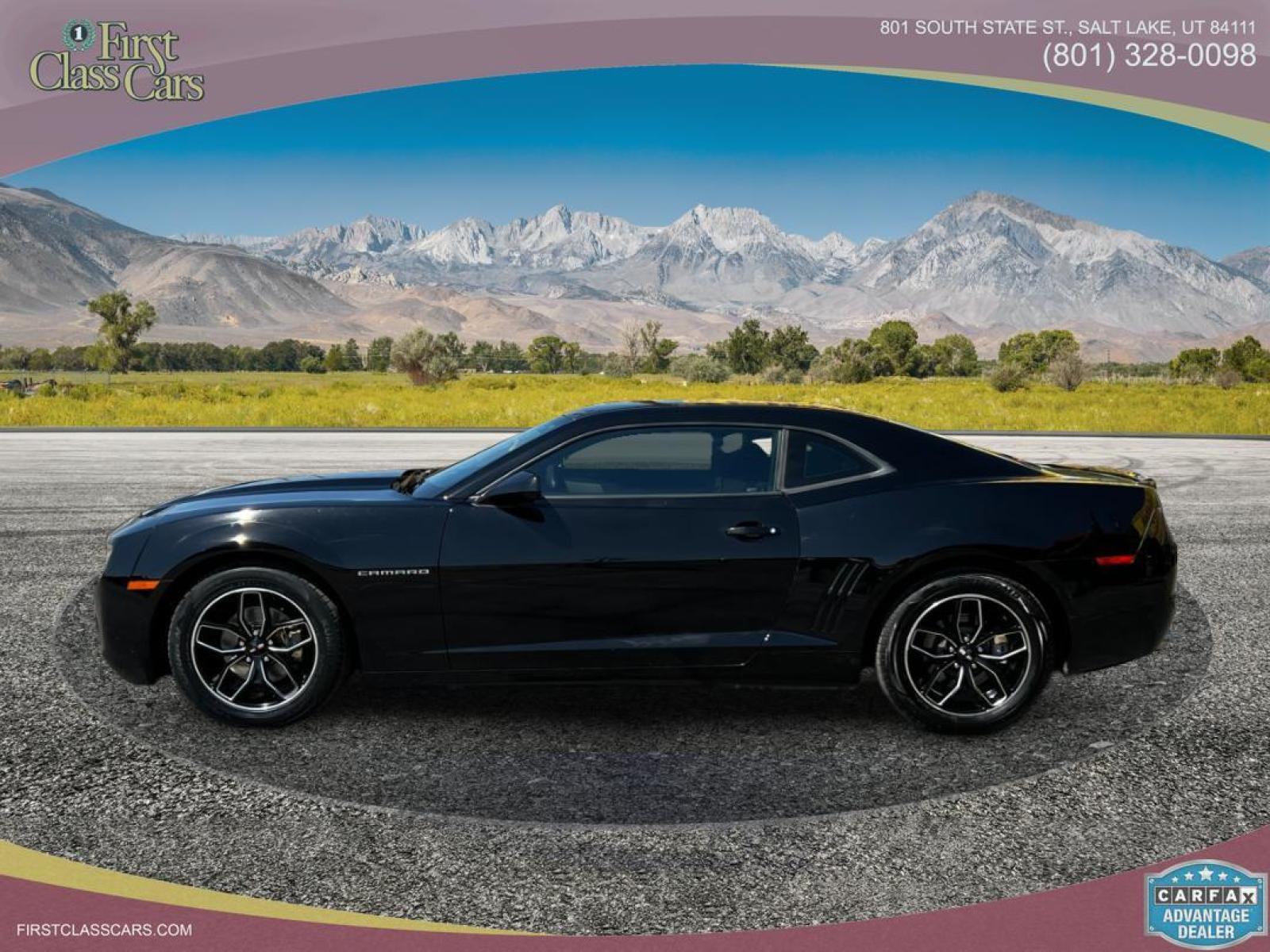 2013 Black /Black Cloth Chevrolet Camaro LS (2G1FE1E32D9) with an 3.6L V6 engine, Manual transmission, located at 801 South State Street, Salt Lake City, UT, 84111, (801) 328-0098, 40.751953, -111.888206 - Life is crazy. Now is the time to buy! All of our prices are just dollars above our cost. These prices will change as soon as life isn't so crazy. So please call or come in. We are here to save you a lot of money! Our service department is OPEN DAILY to help with any of your service needs. P - Photo #1