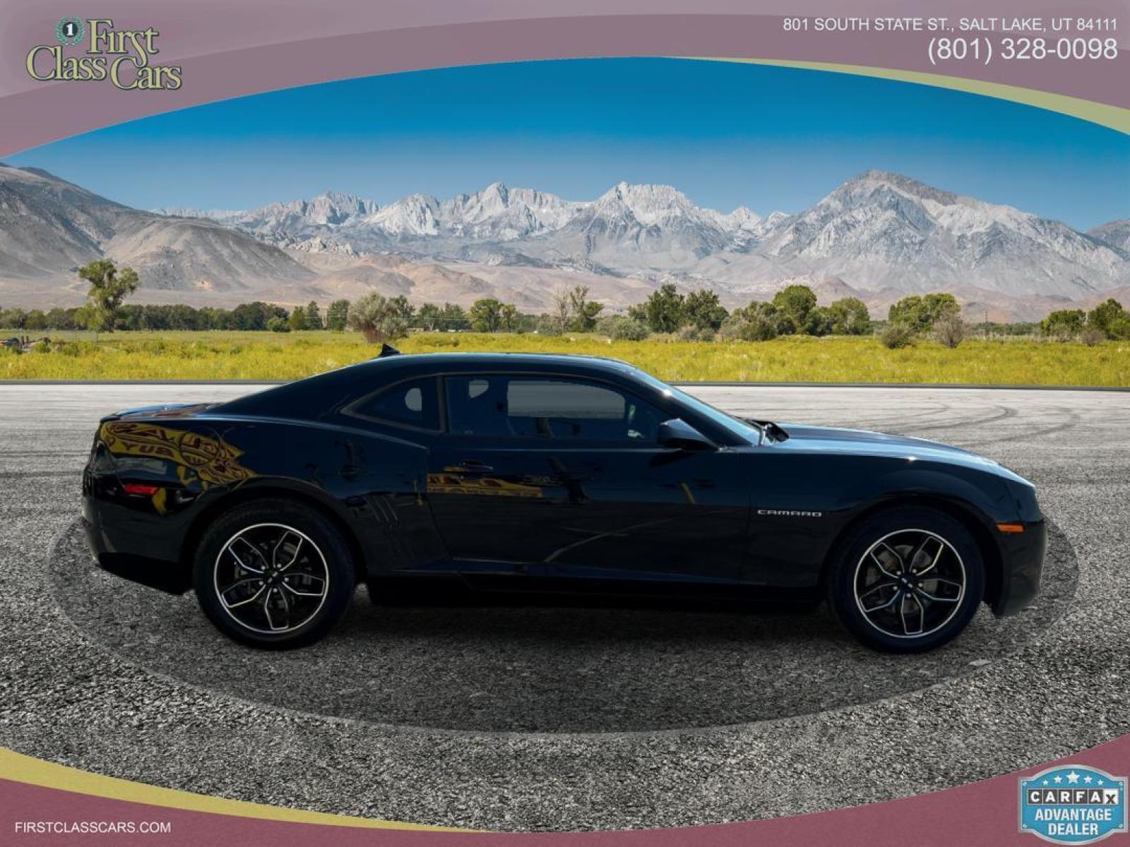 2013 Black /Black Cloth Chevrolet Camaro LS (2G1FE1E32D9) with an 3.6L V6 engine, Manual transmission, located at 801 South State Street, Salt Lake City, UT, 84111, (801) 328-0098, 40.751953, -111.888206 - Life is crazy. Now is the time to buy! All of our prices are just dollars above our cost. These prices will change as soon as life isn't so crazy. So please call or come in. We are here to save you a lot of money! Our service department is OPEN DAILY to help with any of your service needs. P - Photo #5