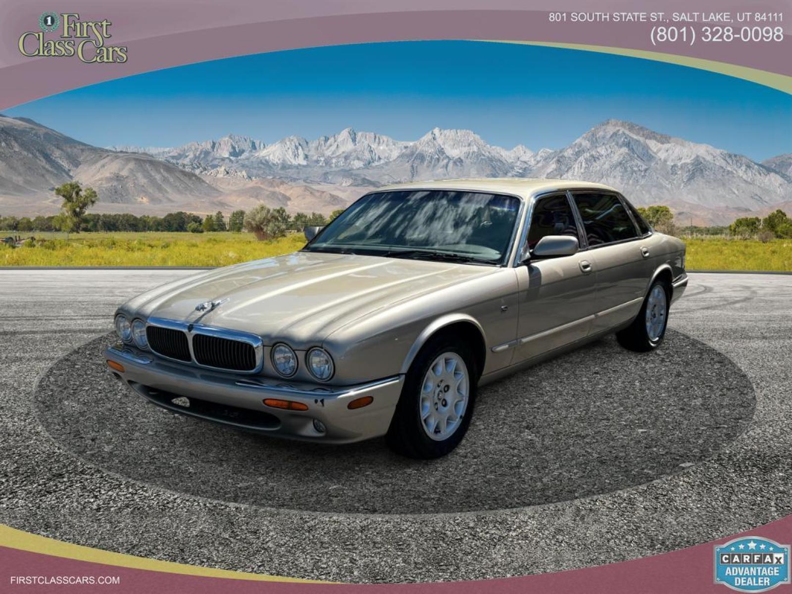 1999 Topaz Metallic /Tan Leather Jaguar XJ Sedan XJ8 L (SAJHX6047XC) with an 4.0L V8 engine, Automatic transmission, located at 801 South State Street, Salt Lake City, UT, 84111, (801) 328-0098, 40.751953, -111.888206 - Life is crazy. Now is the time to buy! All of our prices are just dollars above our cost. These prices will change as soon as life isn't so crazy. So please call or come in. We are here to save you a lot of money! Our service department is OPEN DAILY to help with any of your service needs. P - Photo #0