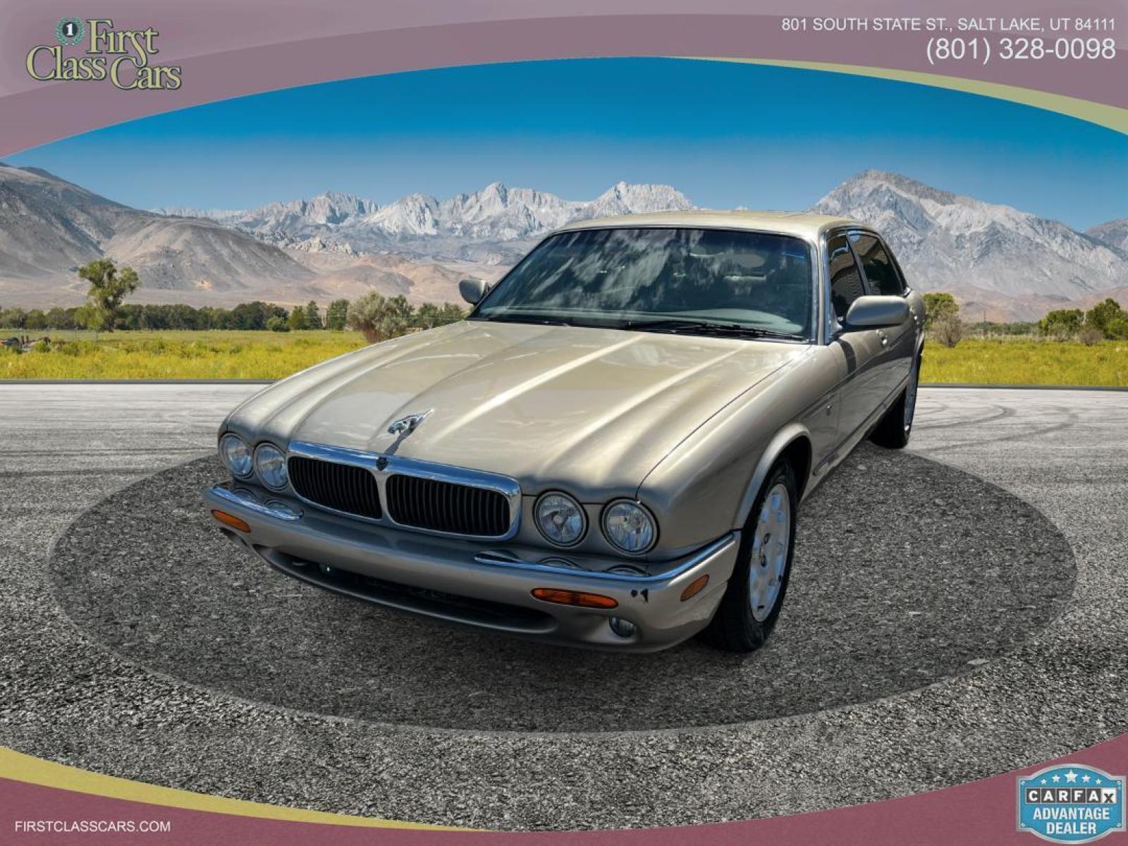 1999 Topaz Metallic /Tan Leather Jaguar XJ Sedan XJ8 L (SAJHX6047XC) with an 4.0L V8 engine, Automatic transmission, located at 801 South State Street, Salt Lake City, UT, 84111, (801) 328-0098, 40.751953, -111.888206 - Life is crazy. Now is the time to buy! All of our prices are just dollars above our cost. These prices will change as soon as life isn't so crazy. So please call or come in. We are here to save you a lot of money! Our service department is OPEN DAILY to help with any of your service needs. P - Photo #2