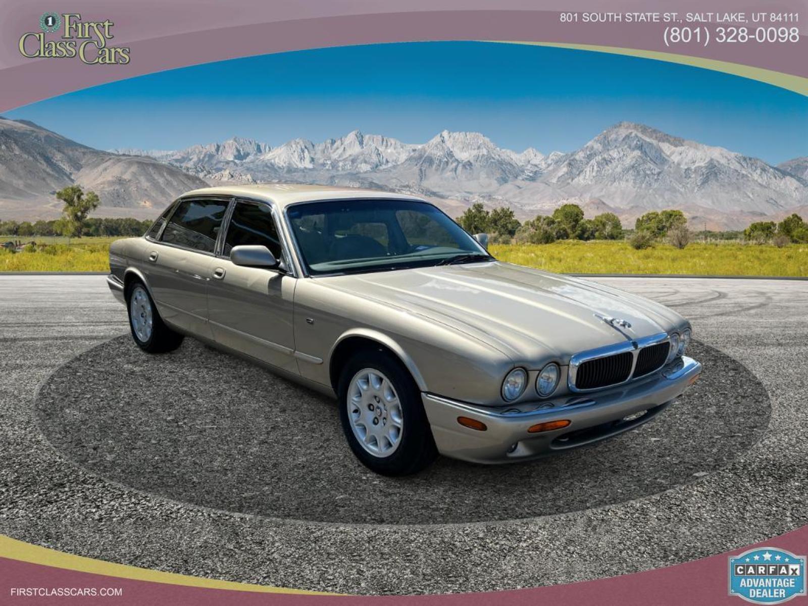 1999 Topaz Metallic /Tan Leather Jaguar XJ Sedan XJ8 L (SAJHX6047XC) with an 4.0L V8 engine, Automatic transmission, located at 801 South State Street, Salt Lake City, UT, 84111, (801) 328-0098, 40.751953, -111.888206 - Life is crazy. Now is the time to buy! All of our prices are just dollars above our cost. These prices will change as soon as life isn't so crazy. So please call or come in. We are here to save you a lot of money! Our service department is OPEN DAILY to help with any of your service needs. P - Photo #4