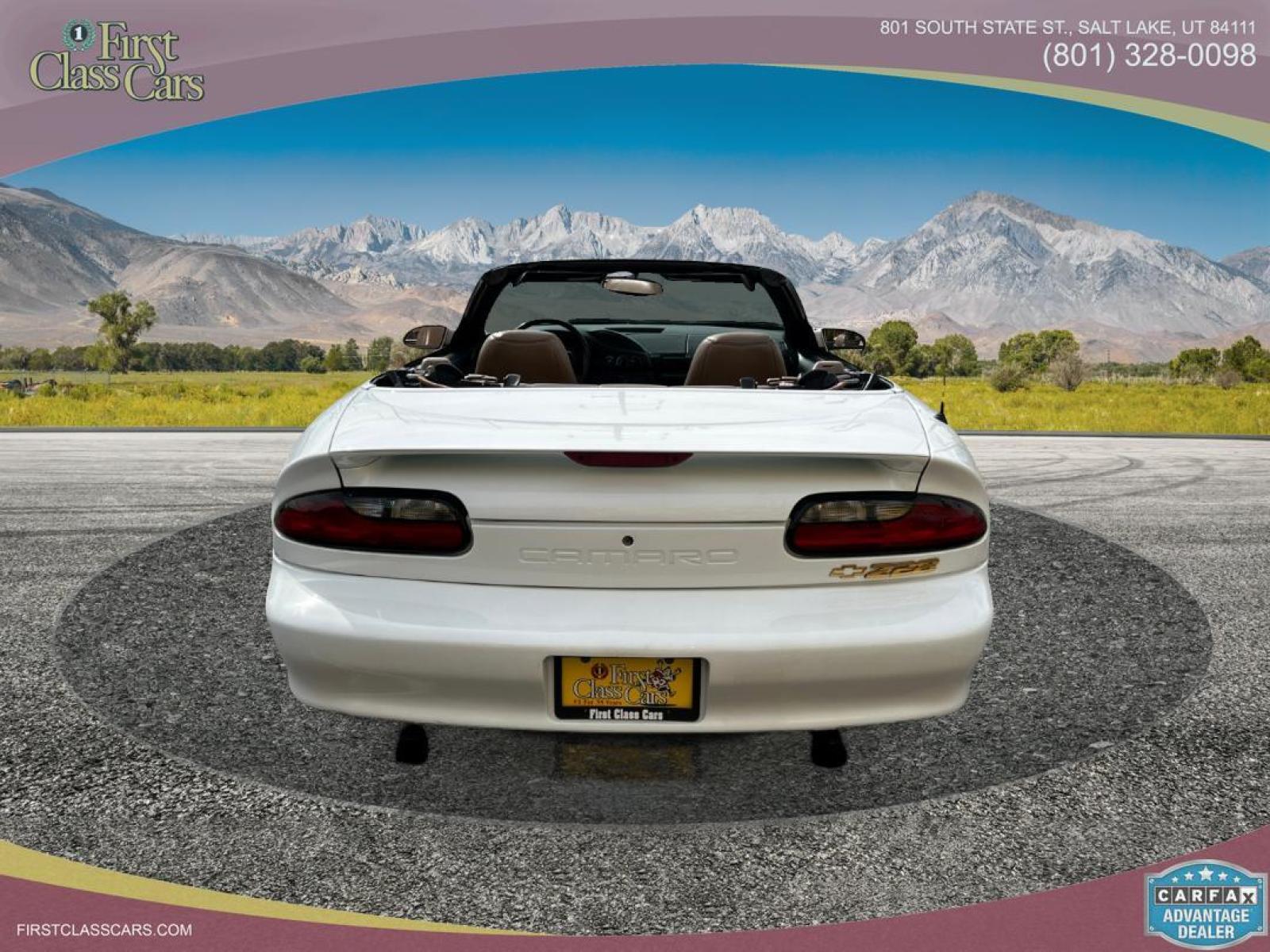 1995 Artic White /Tan Leather Chevrolet Camaro Z28 Convertible (2G1FP32PXS2) with an 5.7L V8 engine, Manual transmission, located at 801 South State Street, Salt Lake City, UT, 84111, (801) 328-0098, 40.751953, -111.888206 - Life is crazy. Now is the time to buy! All of our prices are just dollars above our cost. These prices will change as soon as life isn't so crazy. So please call or come in. We are here to save you a lot of money! Our service department is OPEN DAILY to help with any of your service needs. P - Photo #6