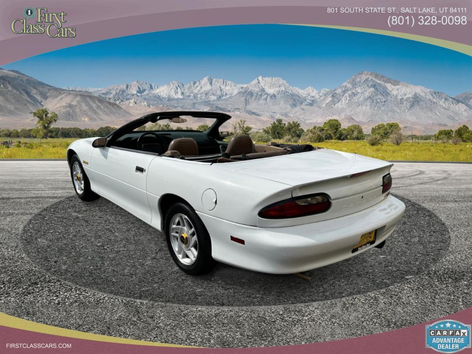 1995 Artic White /Tan Leather Chevrolet Camaro Z28 Convertible (2G1FP32PXS2) with an 5.7L V8 engine, Manual transmission, located at 801 South State Street, Salt Lake City, UT, 84111, (801) 328-0098, 40.751953, -111.888206 - Life is crazy. Now is the time to buy! All of our prices are just dollars above our cost. These prices will change as soon as life isn't so crazy. So please call or come in. We are here to save you a lot of money! Our service department is OPEN DAILY to help with any of your service needs. P - Photo #7