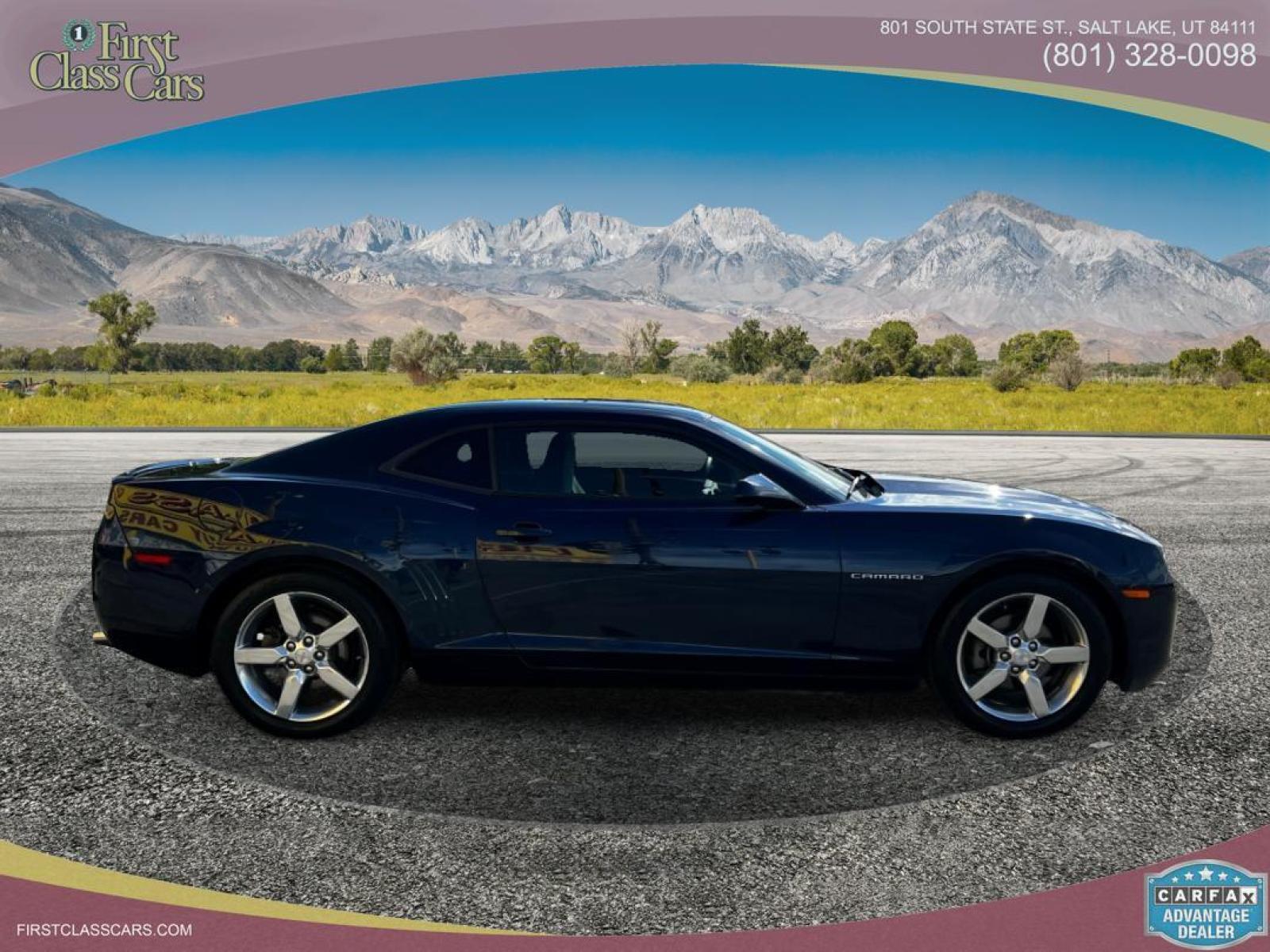 2012 Imperial Blue Metallic /Gray Cloth Chevrolet Camaro LT (2G1FB1E33C9) with an 3.6L V6 engine, Automatic transmission, located at 801 South State Street, Salt Lake City, UT, 84111, (801) 328-0098, 40.751953, -111.888206 - Life is crazy. Now is the time to buy! All of our prices are just dollars above our cost. These prices will change as soon as life isn't so crazy. So please call or come in. We are here to save you a lot of money! Our service department is OPEN DAILY to help with any of your service needs. P - Photo #4