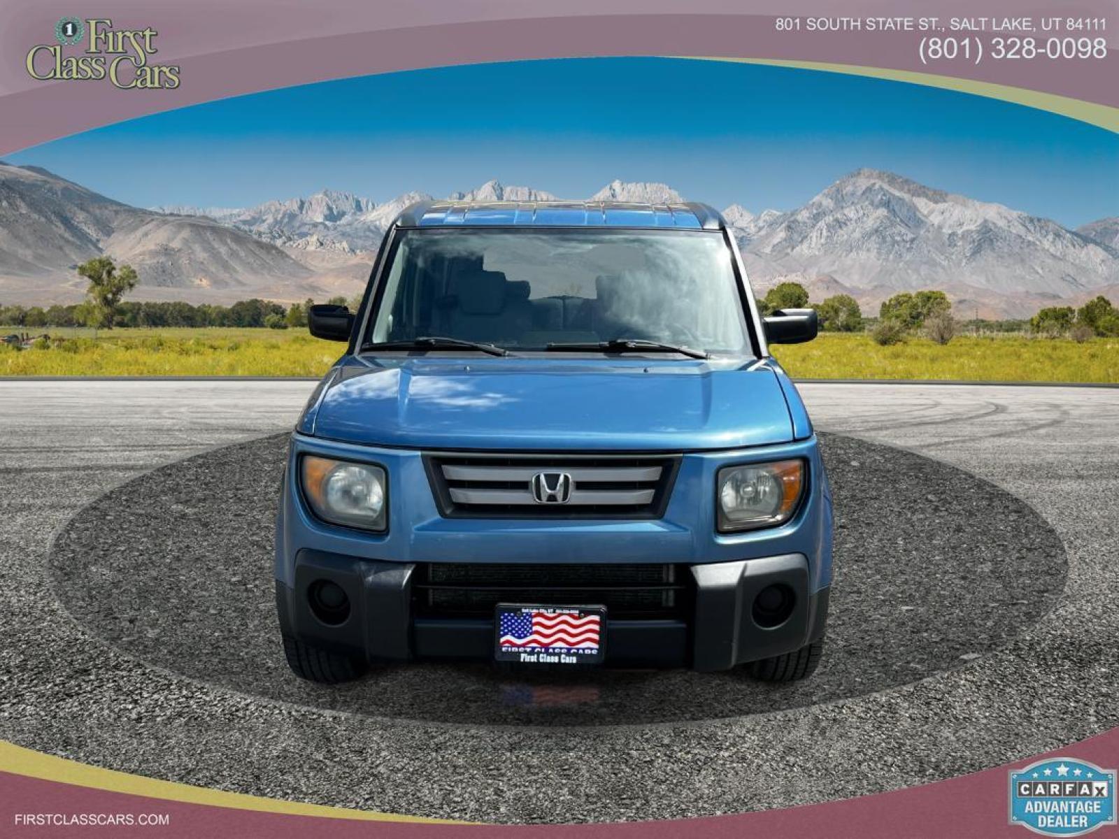 2008 Fiji Blue Pearl /Gray Cloth Honda Element EX 4WD AT (5J6YH28788L) with an 2.4L 4 Cyl. engine, Automatic transmission, located at 801 South State Street, Salt Lake City, UT, 84111, (801) 328-0098, 40.751953, -111.888206 - Life is crazy. Now is the time to buy! All of our prices are just dollars above our cost. These prices will change as soon as life isn't so crazy. So please call or come in. We are here to save you a lot of money! Our service department is OPEN DAILY to help with any of your service needs. P - Photo #3