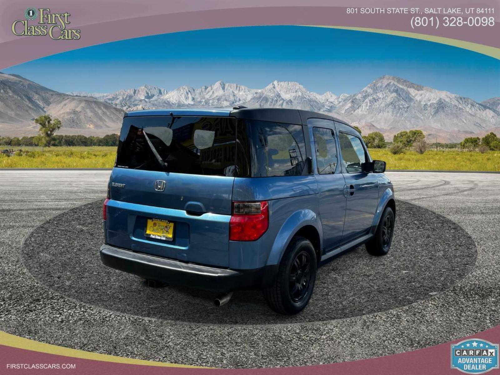 2008 Fiji Blue Pearl /Gray Cloth Honda Element EX 4WD AT (5J6YH28788L) with an 2.4L 4 Cyl. engine, Automatic transmission, located at 801 South State Street, Salt Lake City, UT, 84111, (801) 328-0098, 40.751953, -111.888206 - Life is crazy. Now is the time to buy! All of our prices are just dollars above our cost. These prices will change as soon as life isn't so crazy. So please call or come in. We are here to save you a lot of money! Our service department is OPEN DAILY to help with any of your service needs. P - Photo #6