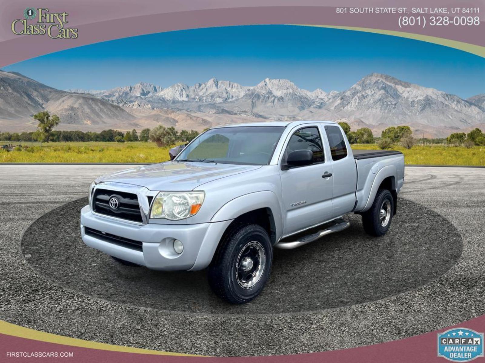 2007 Sparkle Silver Metallic /Gray Toyota Tacoma PreRunner (5TETU62N37Z) with an 4.0 V6 engine, Manual transmission, located at 801 South State Street, Salt Lake City, UT, 84111, (801) 328-0098, 40.751953, -111.888206 - Features: ABS Brakes, AM/FM Stereo, Air Conditioning, Bed Cover, CD Audio, Cloth Seats, Cruise Control, Power Locks, Power Mirrors, Power Windows, Running Boards, SR5 Package, Tow Hitch Experience unbeatable durability with this 2010 Toyota Tacoma. Reliable with impressive off-road capabilities, - Photo #0