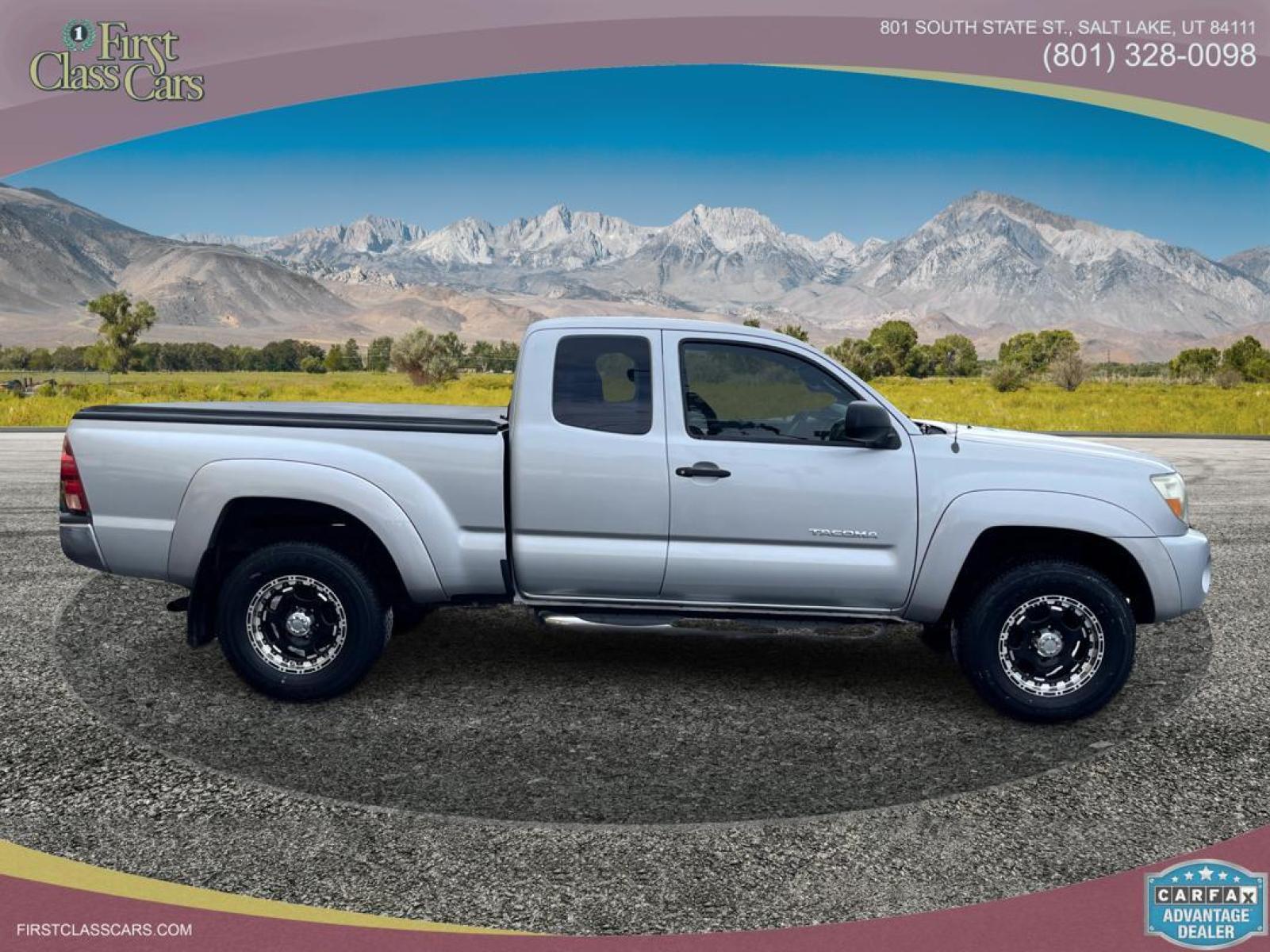 2007 Sparkle Silver Metallic /Gray Toyota Tacoma PreRunner (5TETU62N37Z) with an 4.0 V6 engine, Manual transmission, located at 801 South State Street, Salt Lake City, UT, 84111, (801) 328-0098, 40.751953, -111.888206 - Features: ABS Brakes, AM/FM Stereo, Air Conditioning, Bed Cover, CD Audio, Cloth Seats, Cruise Control, Power Locks, Power Mirrors, Power Windows, Running Boards, SR5 Package, Tow Hitch Experience unbeatable durability with this 2010 Toyota Tacoma. Reliable with impressive off-road capabilities, - Photo #2