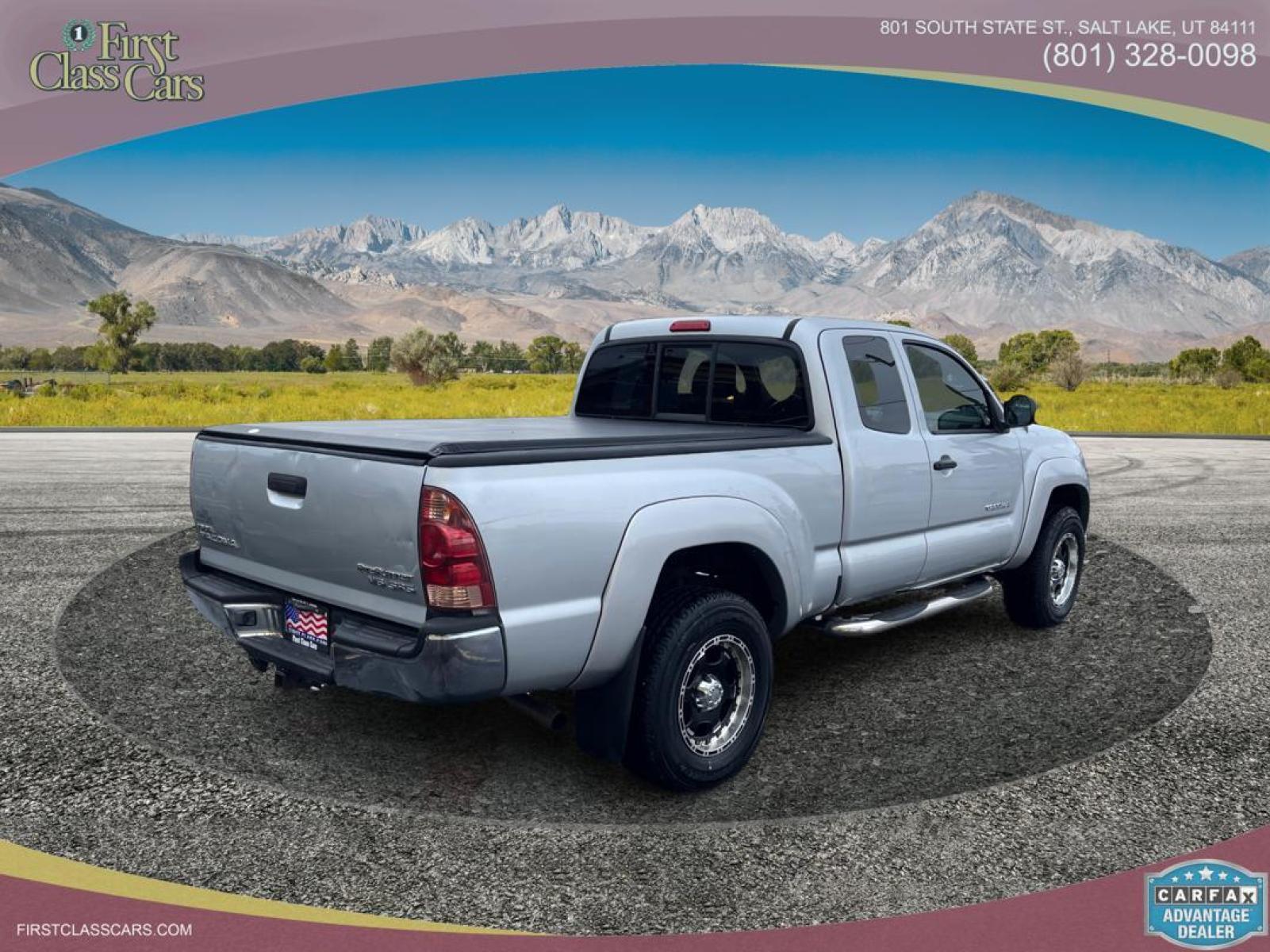 2007 Sparkle Silver Metallic /Gray Toyota Tacoma PreRunner (5TETU62N37Z) with an 4.0 V6 engine, Manual transmission, located at 801 South State Street, Salt Lake City, UT, 84111, (801) 328-0098, 40.751953, -111.888206 - Features: ABS Brakes, AM/FM Stereo, Air Conditioning, Bed Cover, CD Audio, Cloth Seats, Cruise Control, Power Locks, Power Mirrors, Power Windows, Running Boards, SR5 Package, Tow Hitch Experience unbeatable durability with this 2010 Toyota Tacoma. Reliable with impressive off-road capabilities, - Photo #3