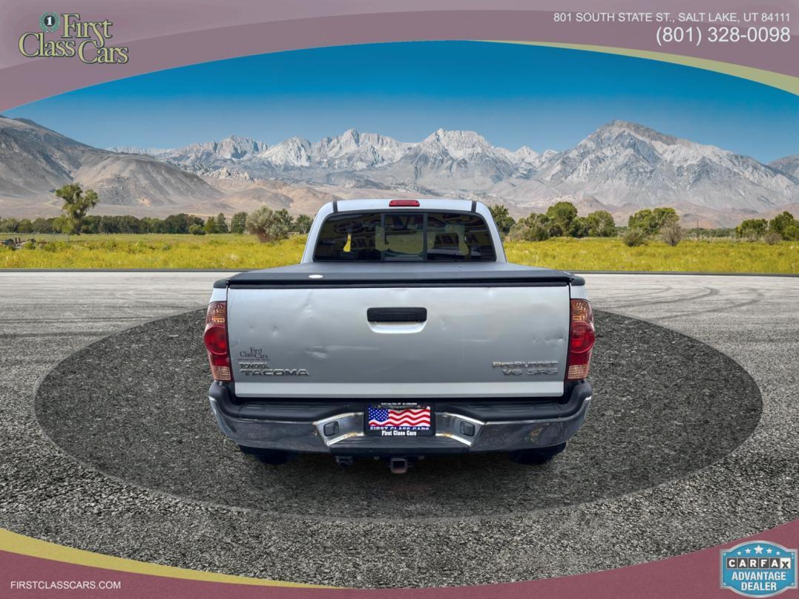 2007 Sparkle Silver Metallic /Gray Toyota Tacoma PreRunner (5TETU62N37Z) with an 4.0 V6 engine, Manual transmission, located at 801 South State Street, Salt Lake City, UT, 84111, (801) 328-0098, 40.751953, -111.888206 - Features: ABS Brakes, AM/FM Stereo, Air Conditioning, Bed Cover, CD Audio, Cloth Seats, Cruise Control, Power Locks, Power Mirrors, Power Windows, Running Boards, SR5 Package, Tow Hitch Experience unbeatable durability with this 2010 Toyota Tacoma. Reliable with impressive off-road capabilities, - Photo #4