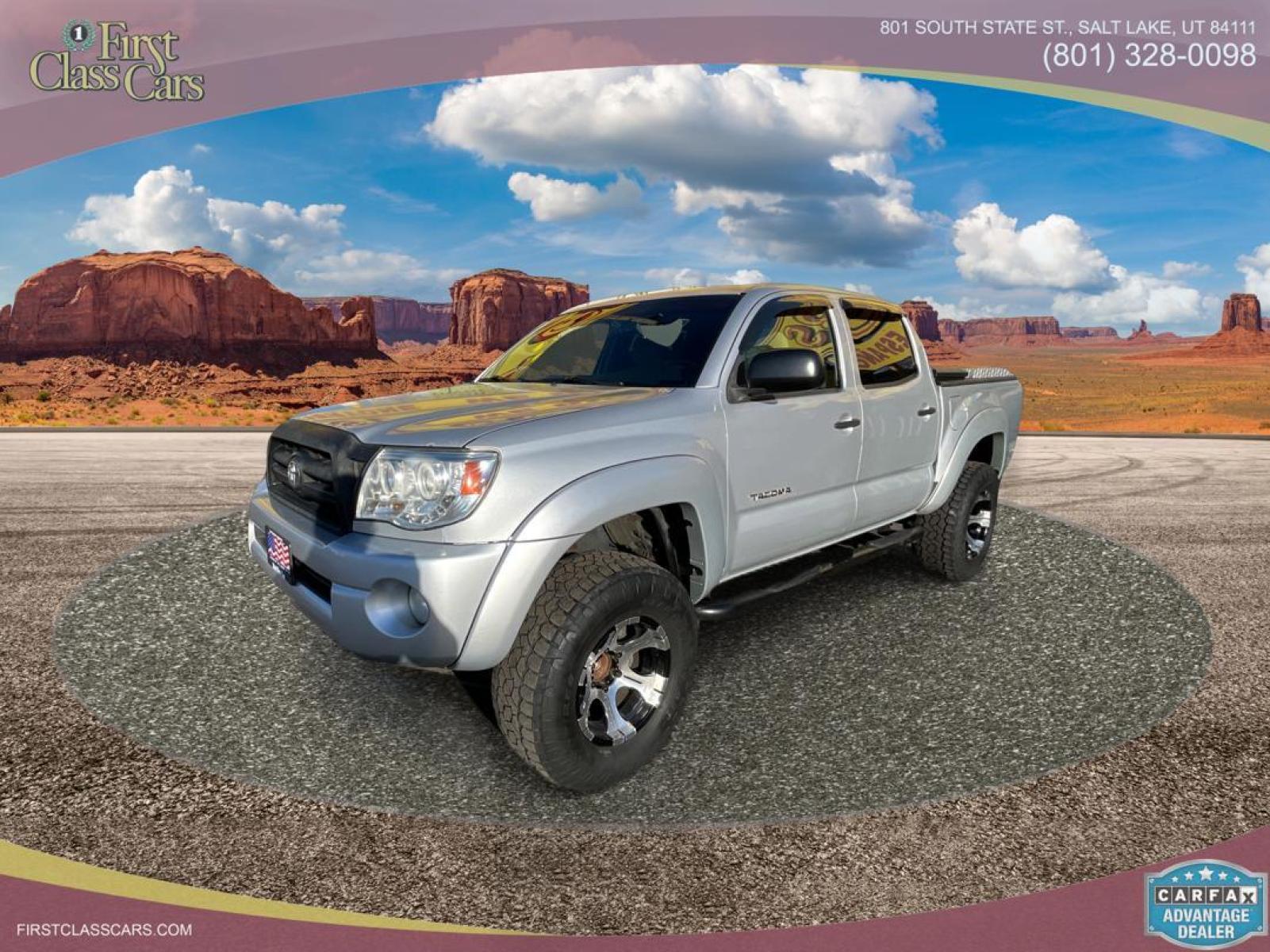 2010 Silver Sky Metallic /Gray Toyota Tacoma Prerunner (3TMJU4GN0AM) with an 4.0 L V6 vvt-i engine, AUTOMATIC transmission, located at 801 South State Street, Salt Lake City, UT, 84111, (801) 328-0098, 40.751953, -111.888206 - Experience unbeatable durability with this 2010 Toyota Tacoma. Reliable with impressive off-road capabilities, it offers a smooth ride and a comfortable, well-built interior. A dream for any adventurer. Own the road - and everywhere beyond. Get it used for a great value. Live the Toyota Tacoma exper - Photo #0