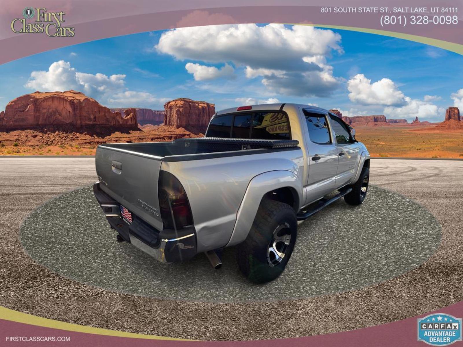 2010 Silver Sky Metallic /Gray Toyota Tacoma Prerunner (3TMJU4GN0AM) with an 4.0 L V6 vvt-i engine, AUTOMATIC transmission, located at 801 South State Street, Salt Lake City, UT, 84111, (801) 328-0098, 40.751953, -111.888206 - Experience unbeatable durability with this 2010 Toyota Tacoma. Reliable with impressive off-road capabilities, it offers a smooth ride and a comfortable, well-built interior. A dream for any adventurer. Own the road - and everywhere beyond. Get it used for a great value. Live the Toyota Tacoma exper - Photo #1