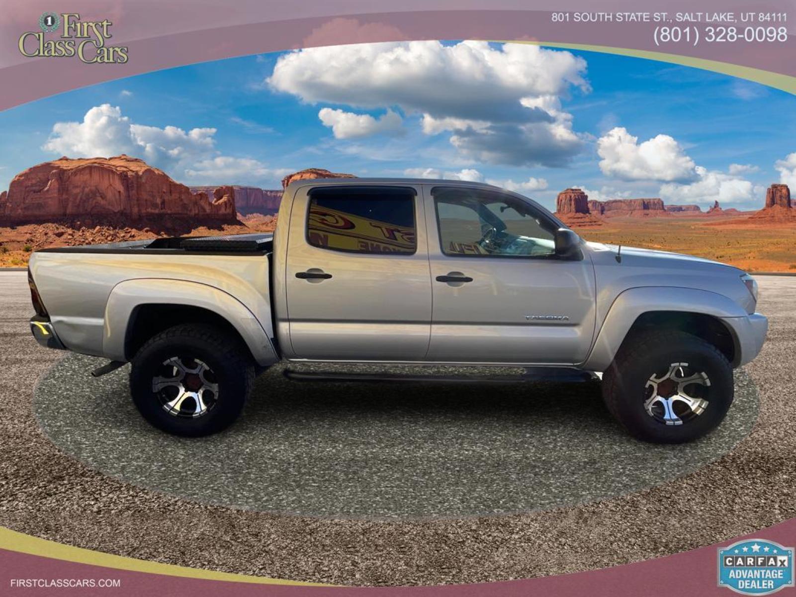 2010 Silver Sky Metallic /Gray Toyota Tacoma Prerunner (3TMJU4GN0AM) with an 4.0 L V6 vvt-i engine, AUTOMATIC transmission, located at 801 South State Street, Salt Lake City, UT, 84111, (801) 328-0098, 40.751953, -111.888206 - Experience unbeatable durability with this 2010 Toyota Tacoma. Reliable with impressive off-road capabilities, it offers a smooth ride and a comfortable, well-built interior. A dream for any adventurer. Own the road - and everywhere beyond. Get it used for a great value. Live the Toyota Tacoma exper - Photo #2