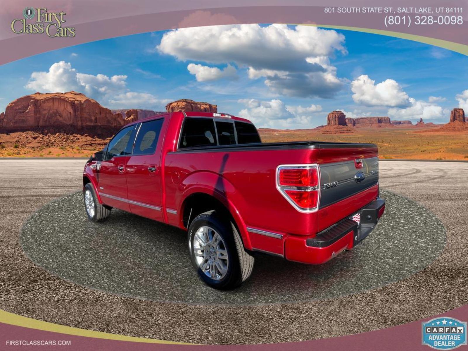 2011 Salsa Red Pearl /BROWN Ford F-150 F150 Platinum (1FTFW1ET5BF) with an 3.5L V6 engine, AUTOMATIC transmission, located at 801 South State Street, Salt Lake City, UT, 84111, (801) 328-0098, 40.751953, -111.888206 - Features:20 Inch Plus Wheels, Rear Seat Heaters, 4WD/AWD, Rear View Camera, A/C Seat(s), Remote Start, Alloy Wheels, Running Boards, Bluetooth Technology, Satellite Radio Ready, Front Seat Heaters, Sony Sound System, Leather Seats, Sunroof(s), Memory Seat(s), Tow Hitch, Navigation System, Turbo Char - Photo #5