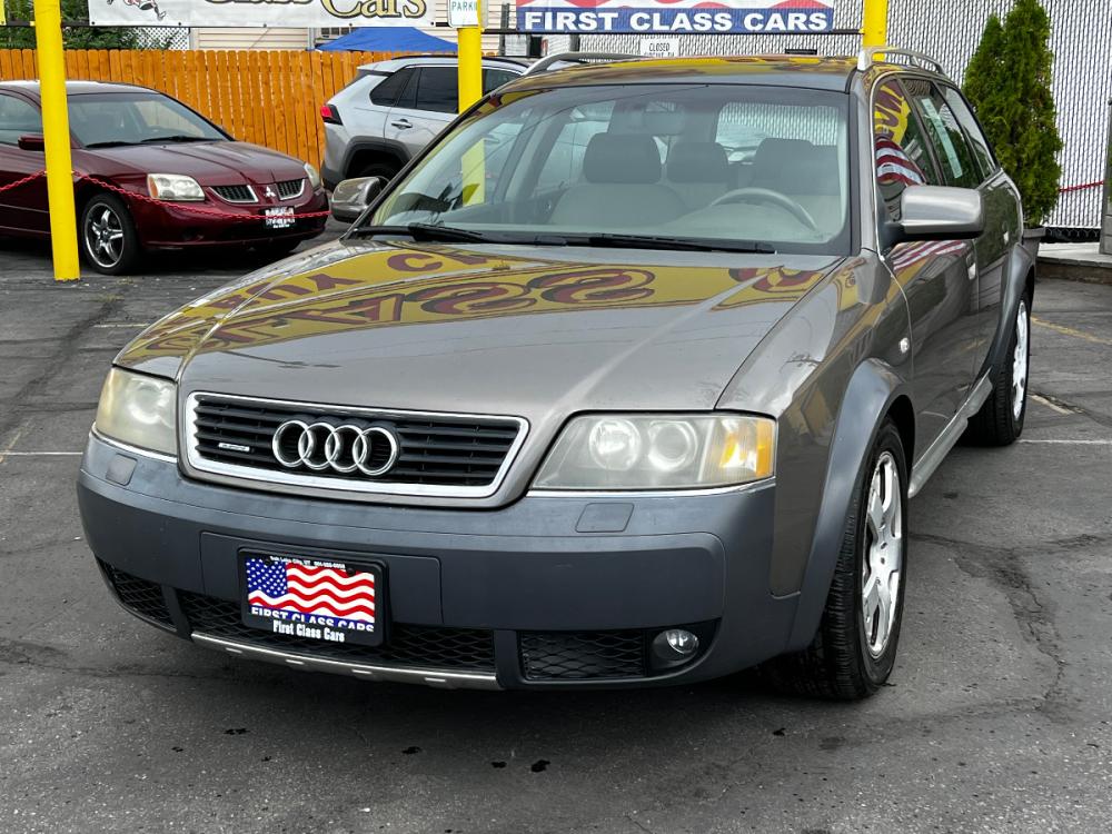 2004 Canvas Beige Metallic /Tan Leather Audi Allroad Quattro Quattro 2.7 T (WA1YD64B34N) with an 2.7L V6 TURBO engine, Automatic transmission, located at 801 South State Street, Salt Lake City, UT, 84111, (801) 328-0098, 40.751953, -111.888206 - Life is crazy. Now is the time to buy! All of our prices are just dollars above our cost. These prices will change as soon as life isn't so crazy. So please call or come in. We are here to save you a lot of money! Our service department is OPEN DAILY to help with any of your service needs. P - Photo #2