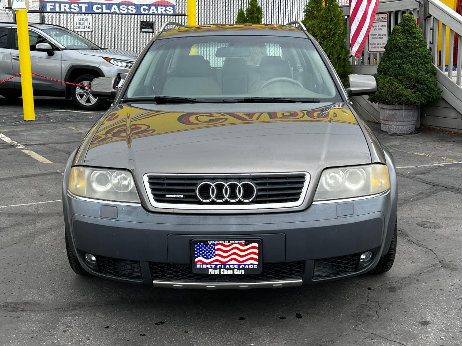 2004 Canvas Beige Metallic /Tan Leather Audi Allroad Quattro Quattro 2.7 T (WA1YD64B34N) with an 2.7L V6 TURBO engine, Automatic transmission, located at 801 South State Street, Salt Lake City, UT, 84111, (801) 328-0098, 40.751953, -111.888206 - Life is crazy. Now is the time to buy! All of our prices are just dollars above our cost. These prices will change as soon as life isn't so crazy. So please call or come in. We are here to save you a lot of money! Our service department is OPEN DAILY to help with any of your service needs. P - Photo #3