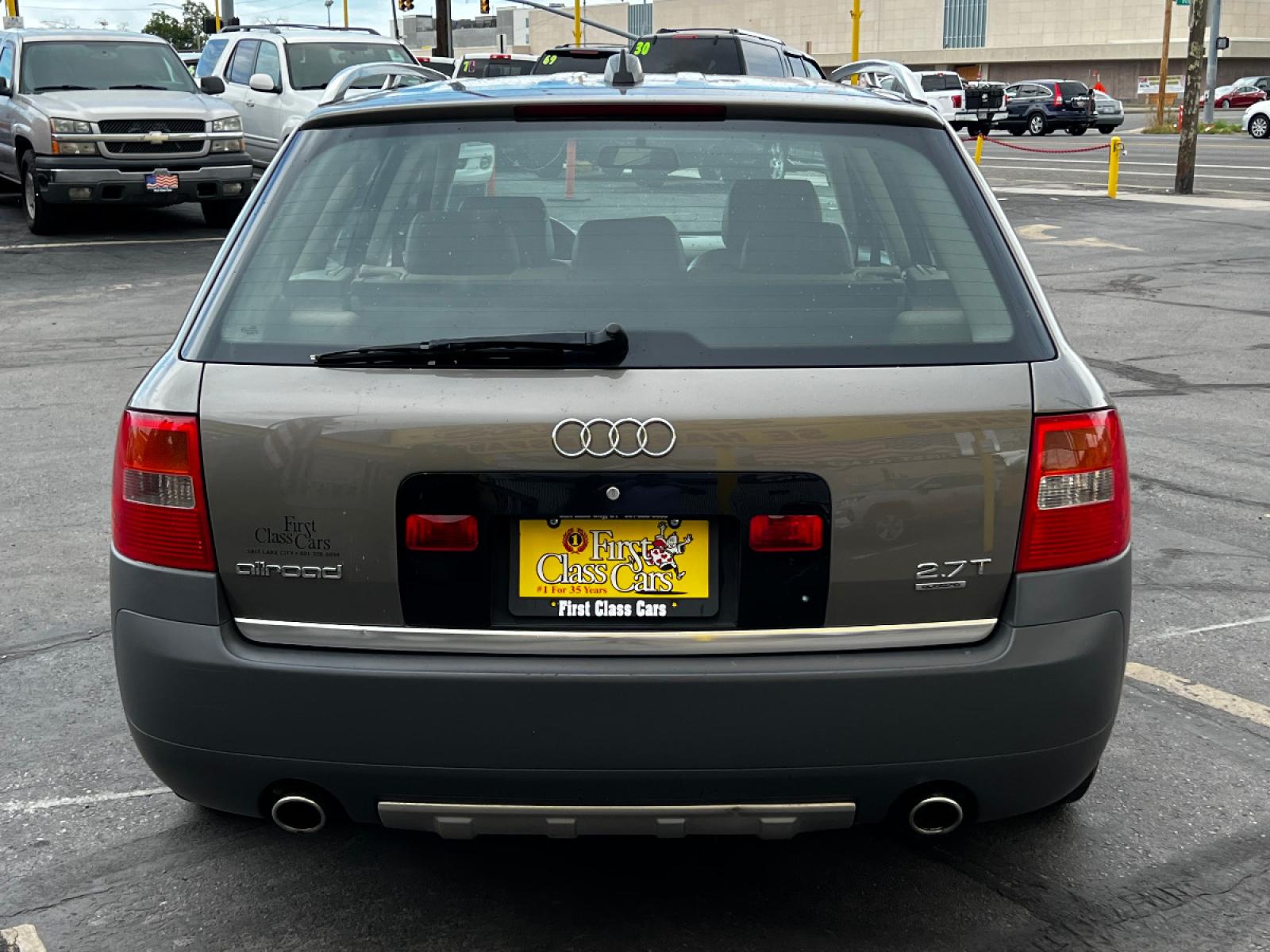 2004 Canvas Beige Metallic /Tan Leather Audi Allroad Quattro Quattro 2.7 T (WA1YD64B34N) with an 2.7L V6 TURBO engine, Automatic transmission, located at 801 South State Street, Salt Lake City, UT, 84111, (801) 328-0098, 40.751953, -111.888206 - Life is crazy. Now is the time to buy! All of our prices are just dollars above our cost. These prices will change as soon as life isn't so crazy. So please call or come in. We are here to save you a lot of money! Our service department is OPEN DAILY to help with any of your service needs. P - Photo #7