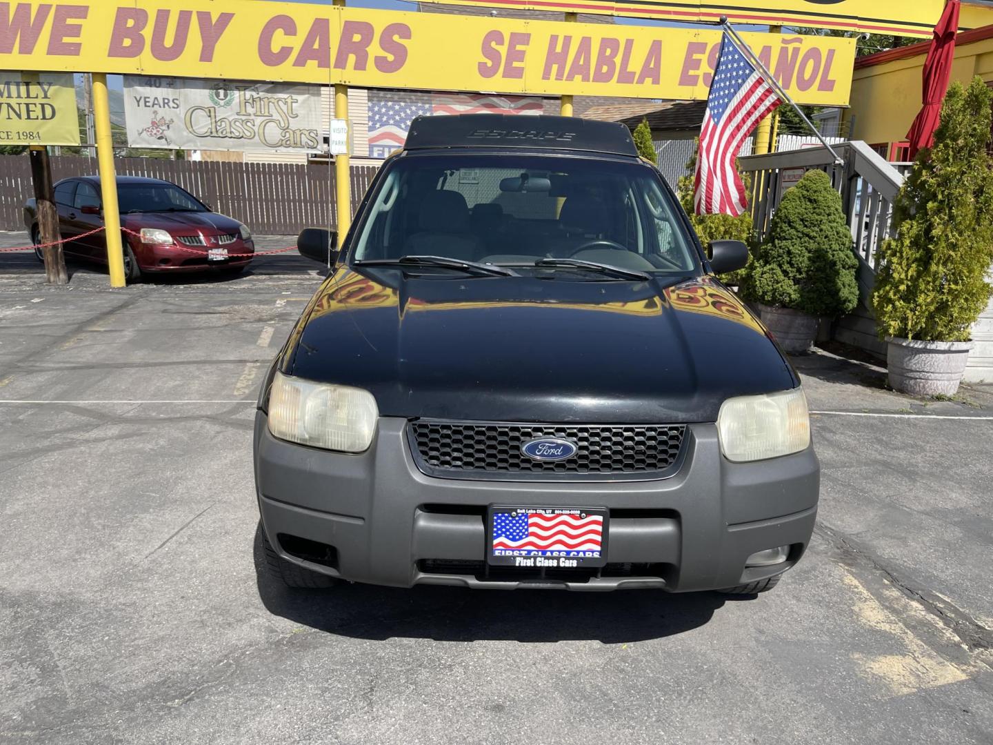 2003 Ebony /Gray Cloth Ford Escape XLT 4WD (1FMYU93123K) with an 3.0L V6 engine, Automatic transmission, located at 801 South State Street, Salt Lake City, UT, 84111, (801) 328-0098, 40.751953, -111.888206 - Clean Title!! Extra clean!! Immaculate condition!! Free Carfax!! Must see!! Warranty available!! Free Carfax!!! Vehicle Features: XLT Model, 4WD/AWD, ABS Brakes, Air Conditioning, Alloy Wheels, AM/FM Stereo, Automatic Transmission, CD Audio, Cloth Seats, Cruise Control, Full Roof Rack, Power Lo - Photo#2