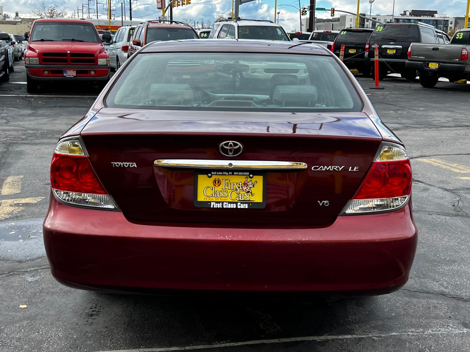 2003 Salsa Red Pearl /Gray Cloth Toyota Camry LE V6 (4T1BF32K03U) with an 3.0L V6 engine, Automatic transmission, located at 801 South State Street, Salt Lake City, UT, 84111, (801) 328-0098, 40.751953, -111.888206 - Life is crazy. Now is the time to buy! All of our prices are just dollars above our cost. These prices will change as soon as life isn't so crazy. So please call or come in. We are here to save you a lot of money! Our service department is OPEN DAILY to help with any of your service needs. P - Photo #7