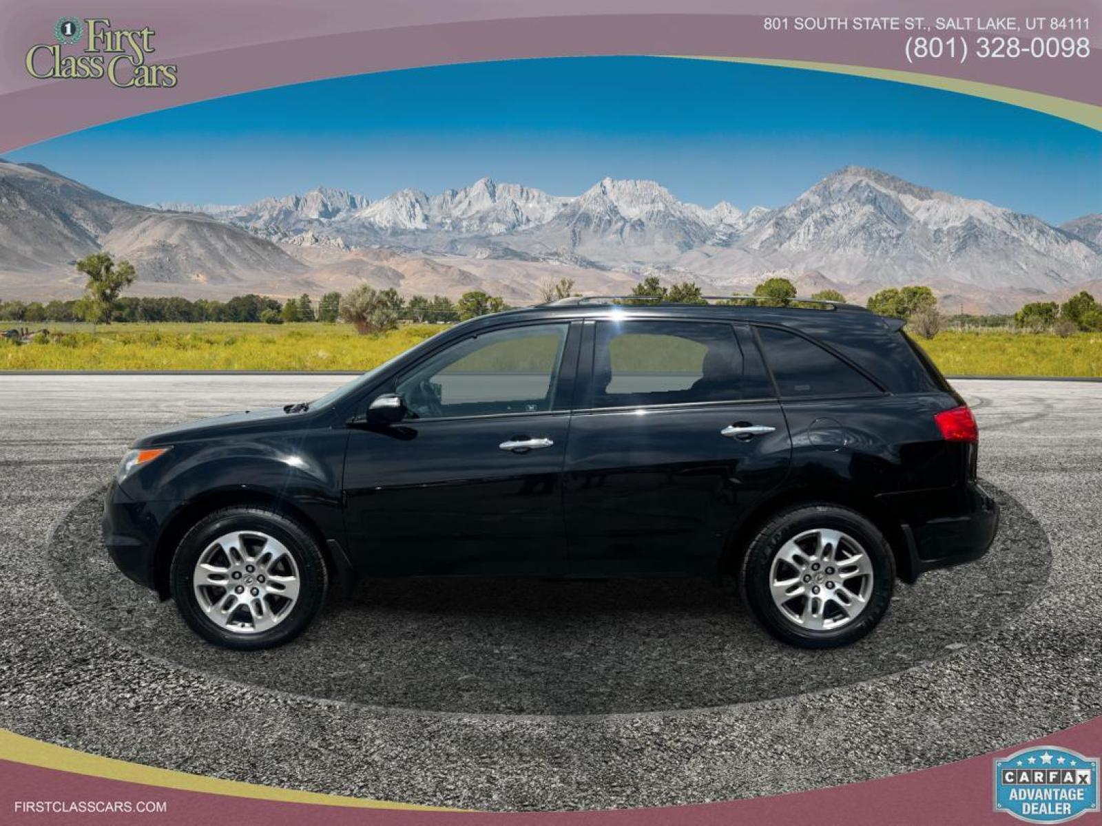 2008 Formal Black /Black Leather Acura MDX Tech Package (2HNYD28658H) with an 3.5L V6 engine, Automatic transmission, located at 801 South State Street, Salt Lake City, UT, 84111, (801) 328-0098, 40.751953, -111.888206 - Life is crazy. Now is the time to buy! All of our prices are just dollars above our cost. These prices will change as soon as life isn't so crazy. So please call or come in. We are here to save you a lot of money! Our service department is OPEN DAILY to help with any of your service needs. P - Photo #1