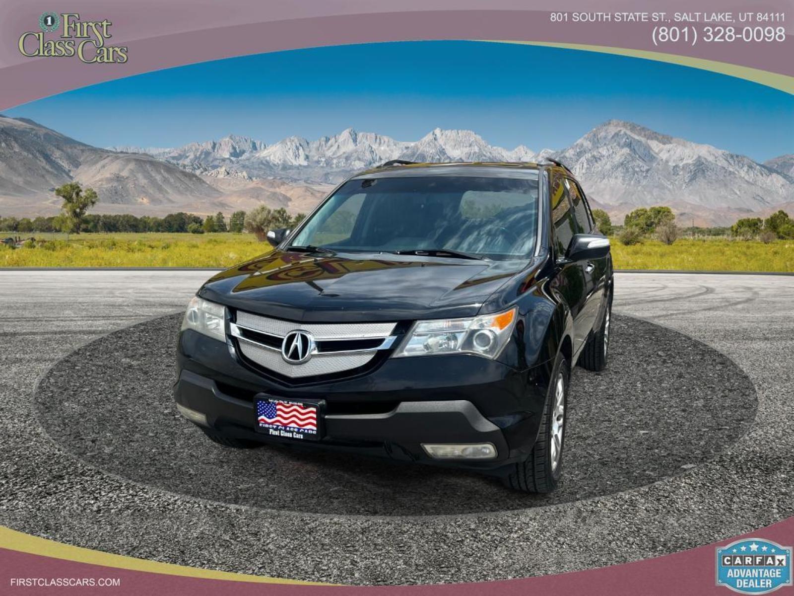 2008 Formal Black /Black Leather Acura MDX Tech Package (2HNYD28658H) with an 3.5L V6 engine, Automatic transmission, located at 801 South State Street, Salt Lake City, UT, 84111, (801) 328-0098, 40.751953, -111.888206 - Life is crazy. Now is the time to buy! All of our prices are just dollars above our cost. These prices will change as soon as life isn't so crazy. So please call or come in. We are here to save you a lot of money! Our service department is OPEN DAILY to help with any of your service needs. P - Photo #2