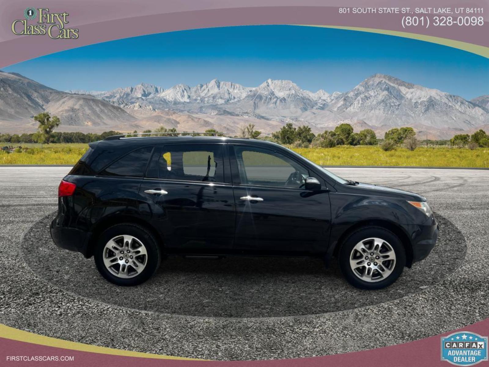 2008 Formal Black /Black Leather Acura MDX Tech Package (2HNYD28658H) with an 3.5L V6 engine, Automatic transmission, located at 801 South State Street, Salt Lake City, UT, 84111, (801) 328-0098, 40.751953, -111.888206 - Life is crazy. Now is the time to buy! All of our prices are just dollars above our cost. These prices will change as soon as life isn't so crazy. So please call or come in. We are here to save you a lot of money! Our service department is OPEN DAILY to help with any of your service needs. P - Photo #5