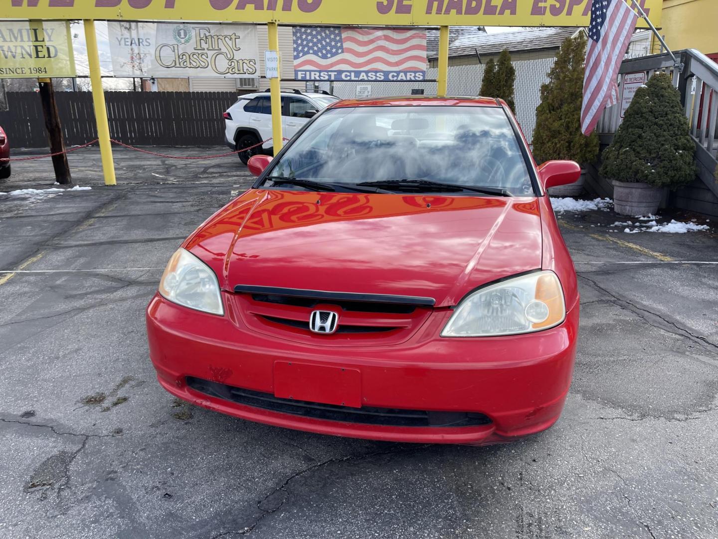 2001 Rallye Red /Gray Cloth Honda Civic EX (1HGEM219X1L) with an 1.7L 4 Cyl. engine, Manual transmission, located at 801 South State Street, Salt Lake City, UT, 84111, (801) 328-0098, 40.751953, -111.888206 - Vehicle Features:, EX Model, ABS Brakes, Air Conditioning, AM/FM Stereo, Cloth Seats, Cruise Control, Manual Transmission, Power Locks, Power Mirrors, Power Windows, Rear Defroster, Sunroof(s) Our service department is OPEN DAILY to help with any of your service needs. Please call for immediate app - Photo#3