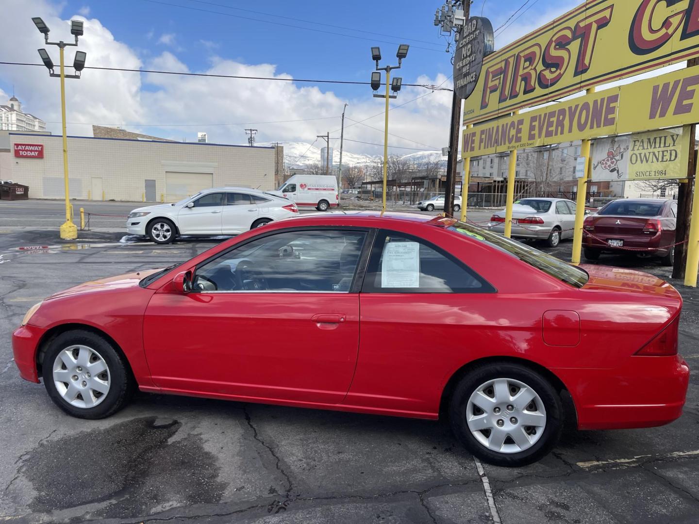 2001 Rallye Red /Gray Cloth Honda Civic EX (1HGEM219X1L) with an 1.7L 4 Cyl. engine, Manual transmission, located at 801 South State Street, Salt Lake City, UT, 84111, (801) 328-0098, 40.751953, -111.888206 - Vehicle Features:, EX Model, ABS Brakes, Air Conditioning, AM/FM Stereo, Cloth Seats, Cruise Control, Manual Transmission, Power Locks, Power Mirrors, Power Windows, Rear Defroster, Sunroof(s) Our service department is OPEN DAILY to help with any of your service needs. Please call for immediate app - Photo#9