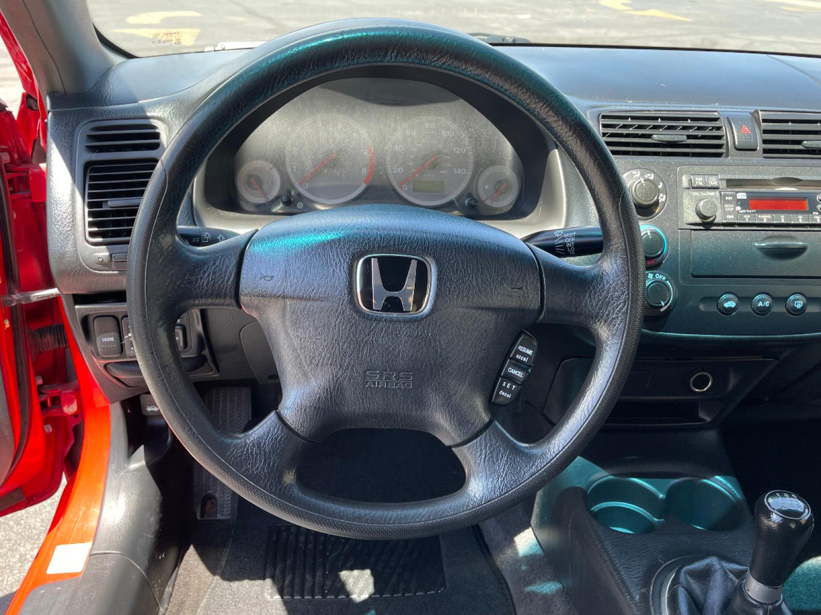 2001 Rallye Red /Gray Cloth Honda Civic EX (1HGEM219X1L) with an 1.7L 4 Cyl. engine, Manual transmission, located at 801 South State Street, Salt Lake City, UT, 84111, (801) 328-0098, 40.751953, -111.888206 - Life is crazy. Now is the time to buy! All of our prices are just dollars above our cost. These prices will change as soon as life isn't so crazy. So please call or come in. We are here to save you a lot of money! Our service department is OPEN DAILY to help with any of your service needs. P - Photo #17