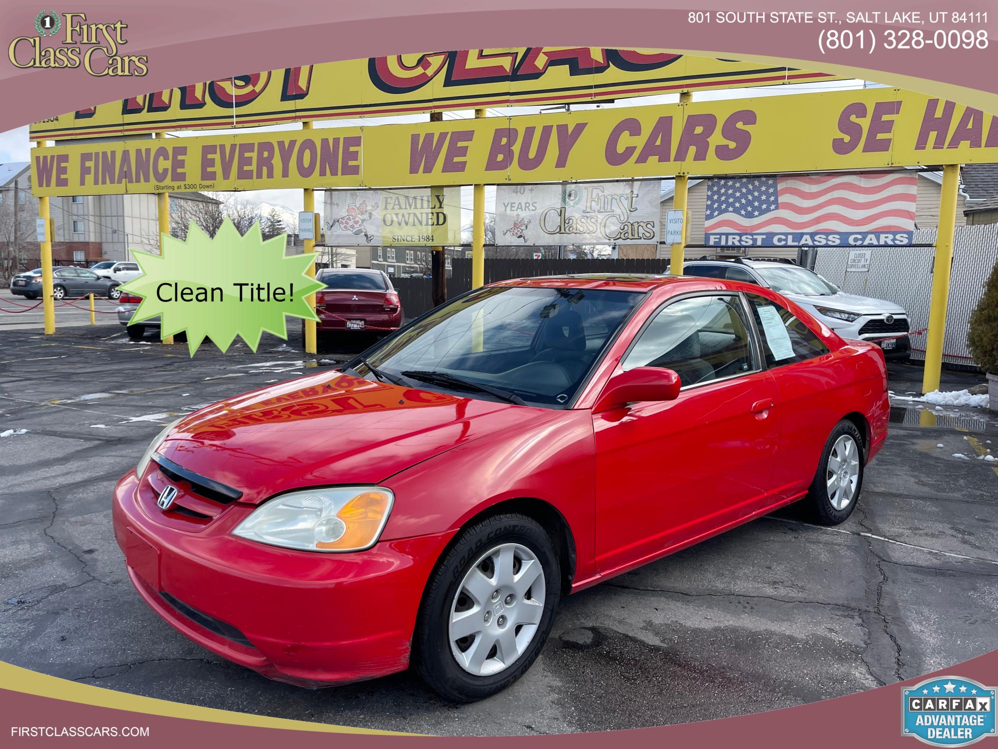 photo of 2001 Honda Civic EX #021121