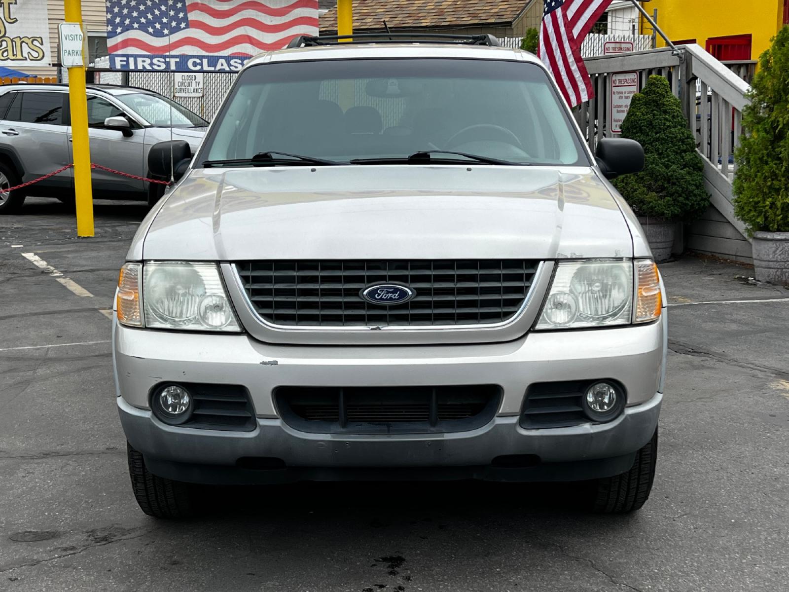 2002 Silver Frost Metallic /Gray Cloth Ford Explorer XLT 4WD (1FMZU73K82Z) with an 4.0L V6 engine, Automatic transmission, located at 801 South State Street, Salt Lake City, UT, 84111, (801) 328-0098, 40.751953, -111.888206 - Vehicle Features: XLT Model, 4WD/AWD, ABS Brakes, Air Conditioning, Alloy Wheels, AM/FM Stereo, Automatic Transmission, CD Audio, Cloth Seats, Cruise Control, Fold-Away Third Row, Full Roof Rack, Power Locks, Power Mirrors, Power Seat(s), Power Windows, Rear Air Conditioning, Rear Defroster, Run - Photo #3