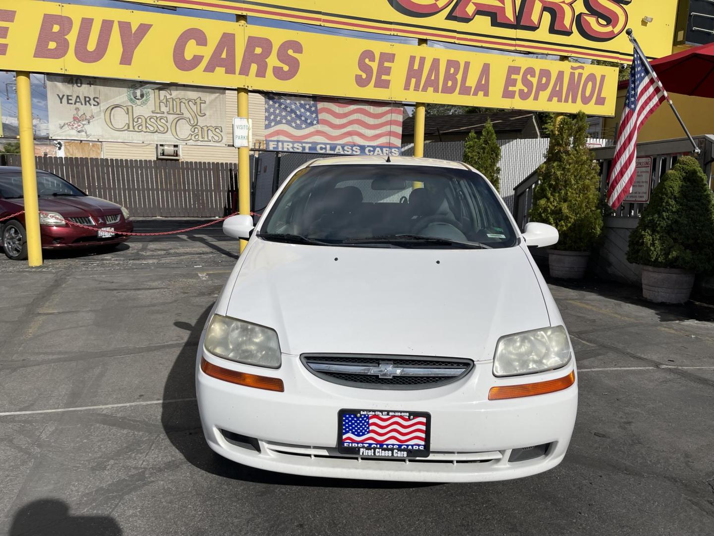 2005 Galaxy White /Gray Cloth Chevrolet Aveo LS (KL1TD62615B) with an 2.2L 4 Cyl. engine, Manual transmission, located at 801 South State Street, Salt Lake City, UT, 84111, (801) 328-0098, 40.751953, -111.888206 - Experience excellent performance with this 2005 Chevrolet Aveo! With its sleek design, efficient fuel consumption, and spacious interior, it's the perfect combination of style and convenience. Affordable and well-maintained, this used Aveo offers a reliable and comfortable ride. Make it yours today! - Photo#2