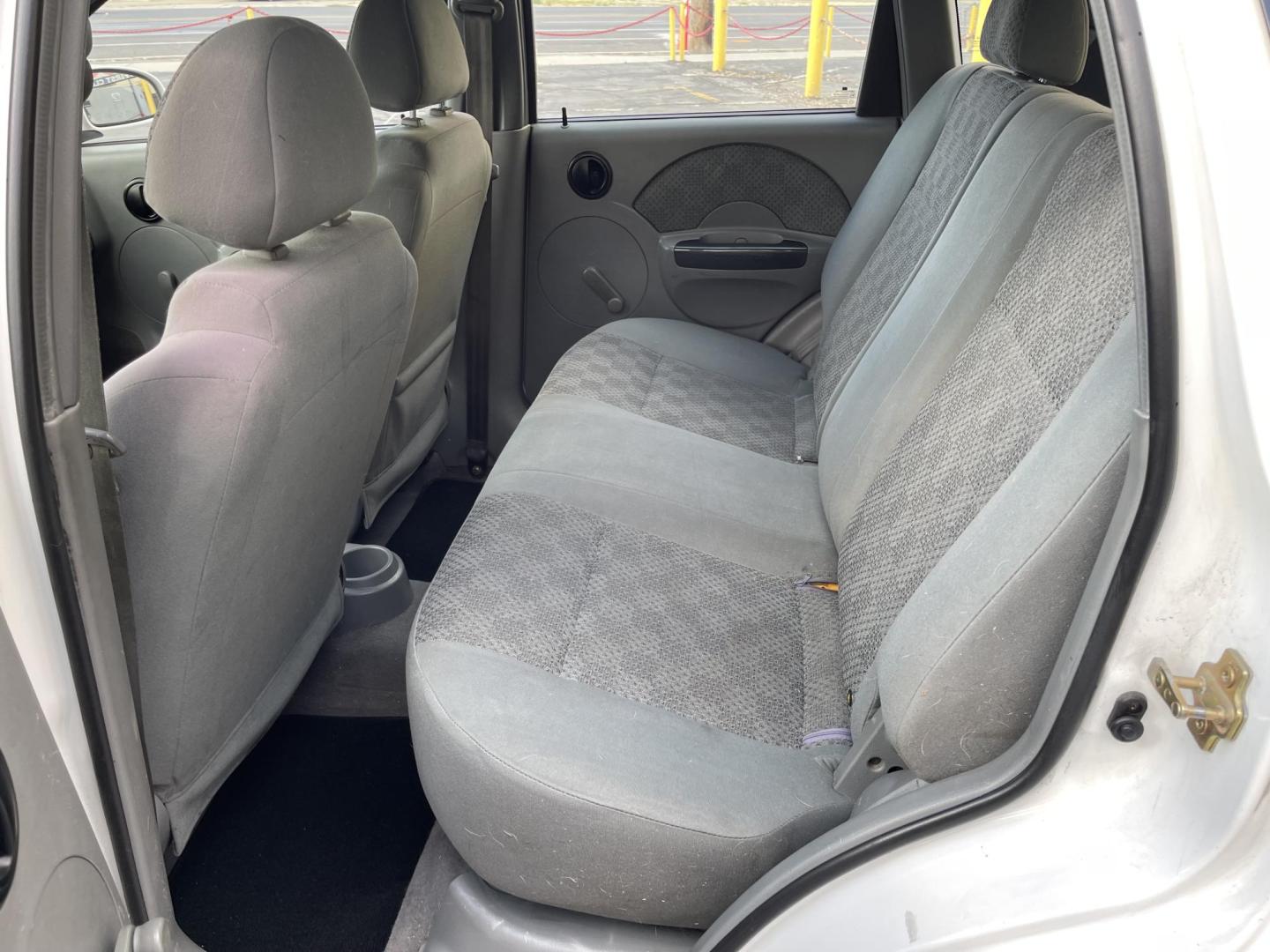2005 Galaxy White /Gray Cloth Chevrolet Aveo LS (KL1TD62615B) with an 2.2L 4 Cyl. engine, Manual transmission, located at 801 South State Street, Salt Lake City, UT, 84111, (801) 328-0098, 40.751953, -111.888206 - Experience excellent performance with this 2005 Chevrolet Aveo! With its sleek design, efficient fuel consumption, and spacious interior, it's the perfect combination of style and convenience. Affordable and well-maintained, this used Aveo offers a reliable and comfortable ride. Make it yours today! - Photo#13
