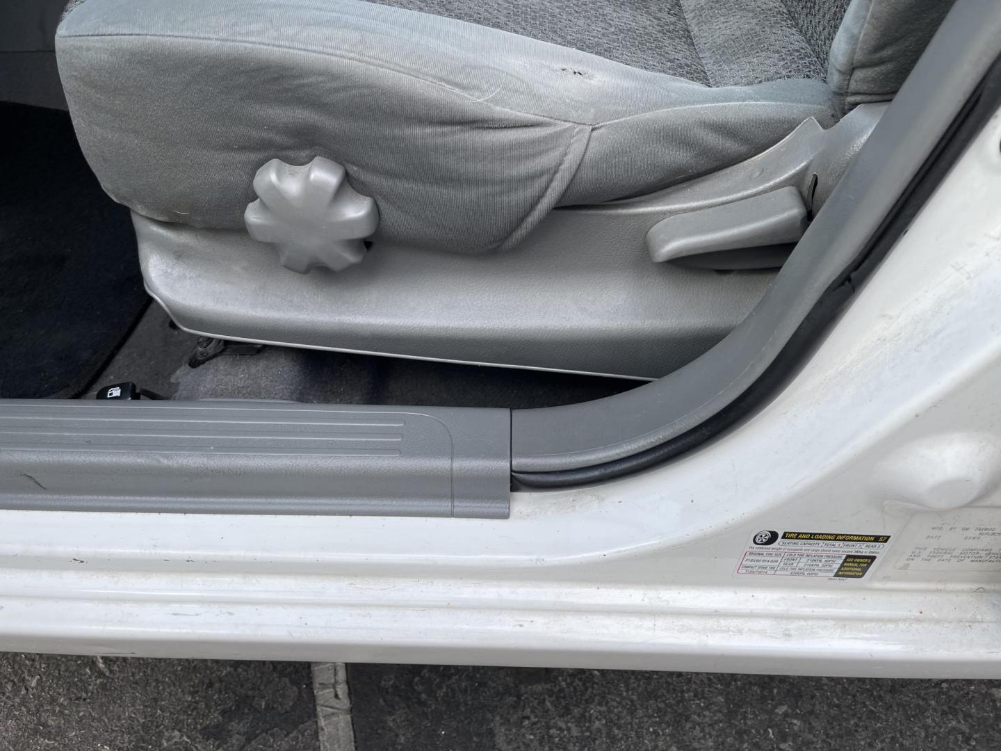2005 Galaxy White /Gray Cloth Chevrolet Aveo LS (KL1TD62615B) with an 2.2L 4 Cyl. engine, Manual transmission, located at 801 South State Street, Salt Lake City, UT, 84111, (801) 328-0098, 40.751953, -111.888206 - Experience excellent performance with this 2005 Chevrolet Aveo! With its sleek design, efficient fuel consumption, and spacious interior, it's the perfect combination of style and convenience. Affordable and well-maintained, this used Aveo offers a reliable and comfortable ride. Make it yours today! - Photo#16