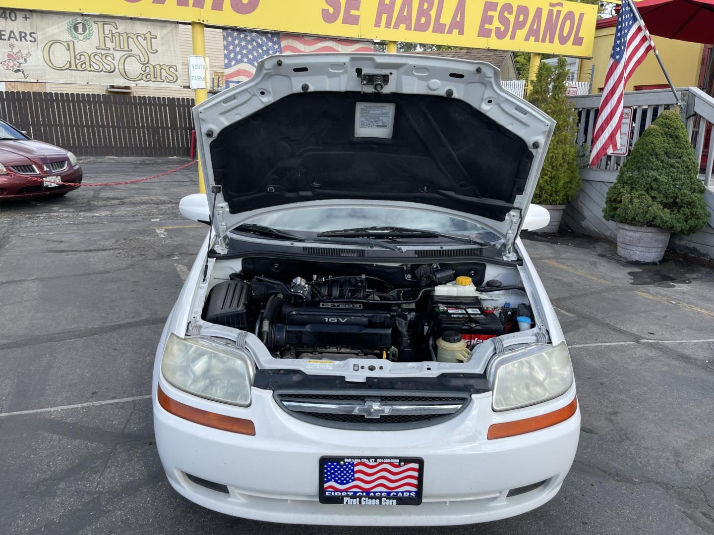 2005 Galaxy White /Gray Cloth Chevrolet Aveo LS (KL1TD62615B) with an 2.2L 4 Cyl. engine, Manual transmission, located at 801 South State Street, Salt Lake City, UT, 84111, (801) 328-0098, 40.751953, -111.888206 - Experience excellent performance with this 2005 Chevrolet Aveo! With its sleek design, efficient fuel consumption, and spacious interior, it's the perfect combination of style and convenience. Affordable and well-maintained, this used Aveo offers a reliable and comfortable ride. Make it yours today! - Photo#21