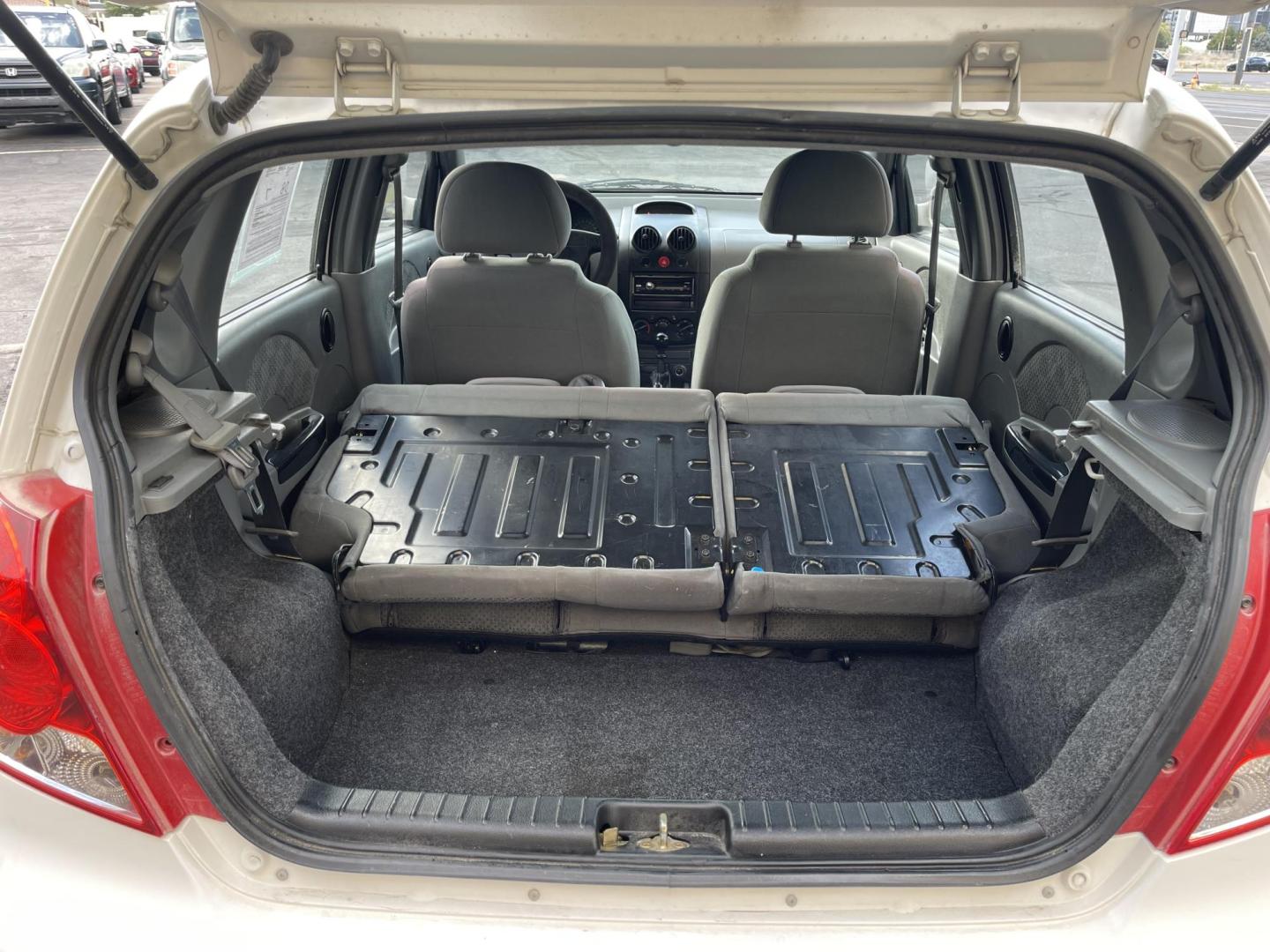2005 Galaxy White /Gray Cloth Chevrolet Aveo LS (KL1TD62615B) with an 2.2L 4 Cyl. engine, Manual transmission, located at 801 South State Street, Salt Lake City, UT, 84111, (801) 328-0098, 40.751953, -111.888206 - Experience excellent performance with this 2005 Chevrolet Aveo! With its sleek design, efficient fuel consumption, and spacious interior, it's the perfect combination of style and convenience. Affordable and well-maintained, this used Aveo offers a reliable and comfortable ride. Make it yours today! - Photo#27