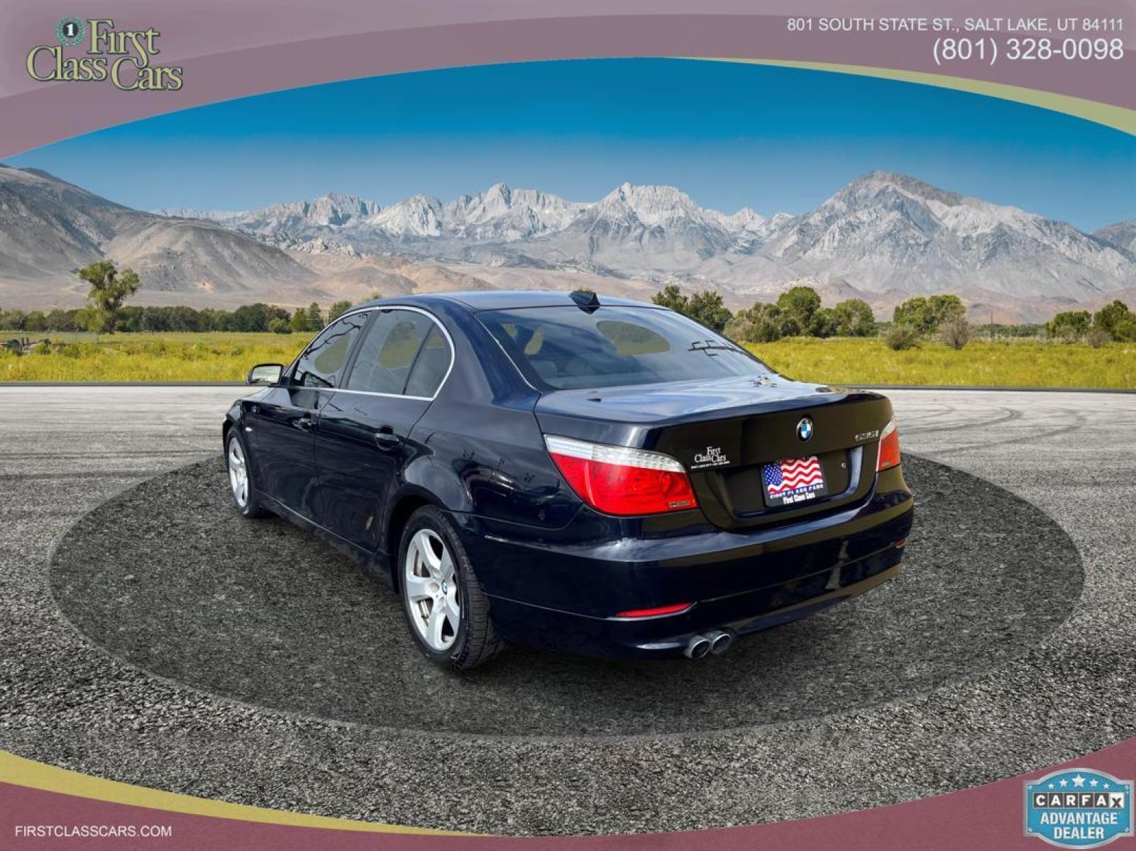 2008 Monaco Blue Metallic /Gray Leather BMW 5-Series 535i (WBANW13548C) with an 3.0L 6 Cyl. engine, Automatic transmission, located at 801 South State Street, Salt Lake City, UT, 84111, (801) 328-0098, 40.751953, -111.888206 - Life is crazy. Now is the time to buy! All of our prices are just dollars above our cost. These prices will change as soon as life isn't so crazy. So please call or come in. We are here to save you a lot of money! Our service department is OPEN DAILY to help with any of your service needs. P - Photo #3