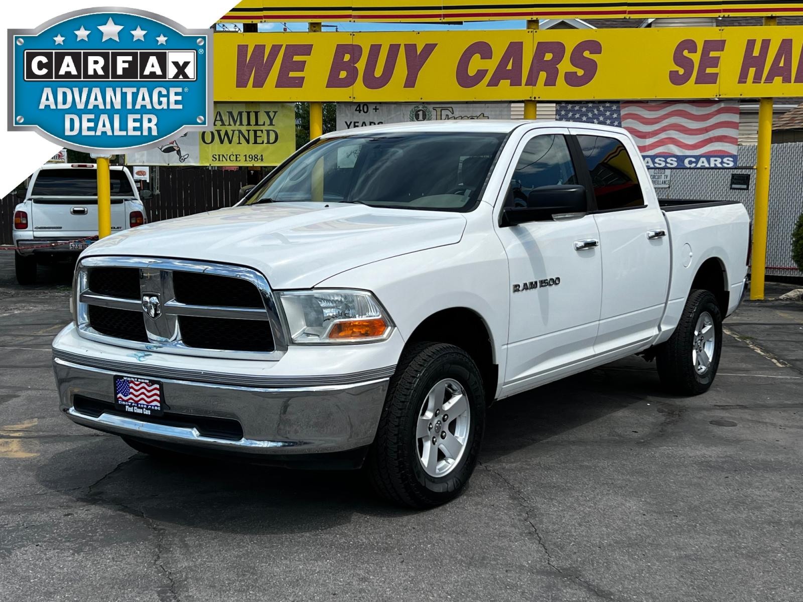 2012 Bright White /Gray Cloth Dodge Ram 1500 SLT Crew Cab 4WD (1C6RD7LP5CS) with an 4.7L V8 engine, Automatic transmission, located at 801 South State Street, Salt Lake City, UT, 84111, (801) 328-0098, 40.751953, -111.888206 - Life is crazy. Now is the time to buy! All of our prices are just dollars above our cost. These prices will change as soon as life isn't so crazy. So please call or come in. We are here to save you a lot of money! Our service department is OPEN DAILY to help with any of your service needs. P - Photo #0