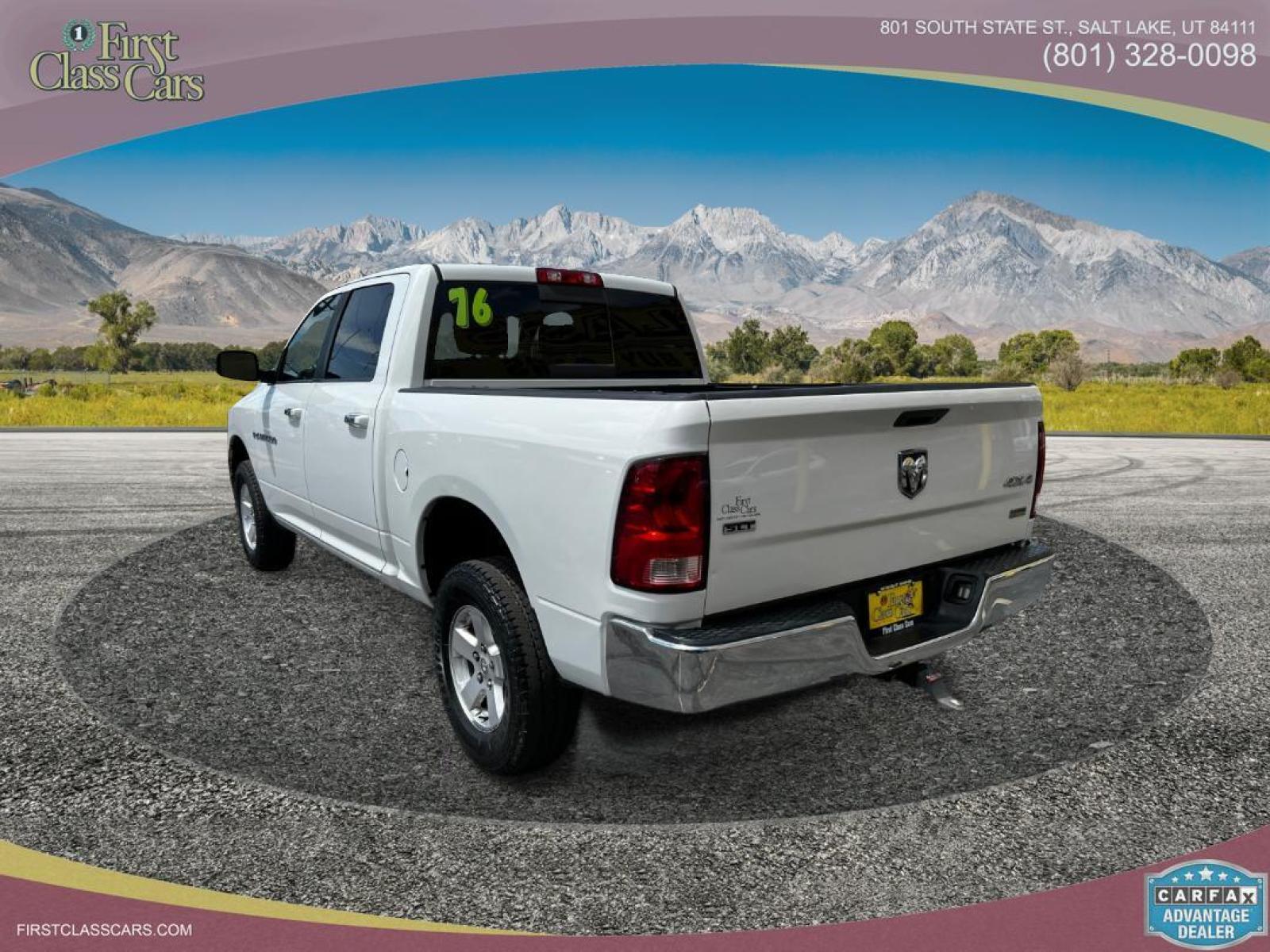 2012 Bright White /Gray Cloth Dodge Ram 1500 SLT Crew Cab 4WD (1C6RD7LP5CS) with an 4.7L V8 engine, Automatic transmission, located at 801 South State Street, Salt Lake City, UT, 84111, (801) 328-0098, 40.751953, -111.888206 - Life is crazy. Now is the time to buy! All of our prices are just dollars above our cost. These prices will change as soon as life isn't so crazy. So please call or come in. We are here to save you a lot of money! Our service department is OPEN DAILY to help with any of your service needs. P - Photo #6