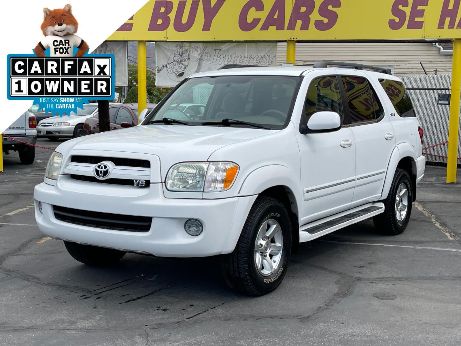 2006 Natural White /Tan Cloth Toyota Sequoia SR5 (5TDZT34A56S) with an 4.7L V8 engine, Automatic transmission, located at 801 South State Street, Salt Lake City, UT, 84111, (801) 328-0098, 40.751953, -111.888206 - Life is crazy. Now is the time to buy! All of our prices are just dollars above our cost. These prices will change as soon as life isn't so crazy. So please call or come in. We are here to save you a lot of money! Our service department is OPEN DAILY to help with any of your service needs. P - Photo #0