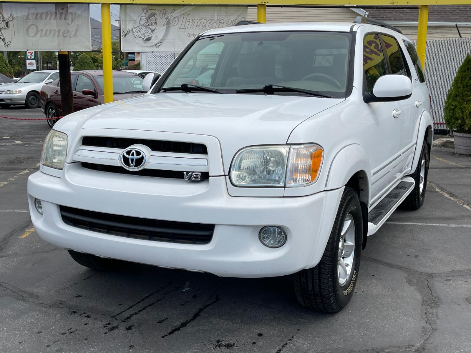 2006 Natural White /Tan Cloth Toyota Sequoia SR5 (5TDZT34A56S) with an 4.7L V8 engine, Automatic transmission, located at 801 South State Street, Salt Lake City, UT, 84111, (801) 328-0098, 40.751953, -111.888206 - Life is crazy. Now is the time to buy! All of our prices are just dollars above our cost. These prices will change as soon as life isn't so crazy. So please call or come in. We are here to save you a lot of money! Our service department is OPEN DAILY to help with any of your service needs. P - Photo #2