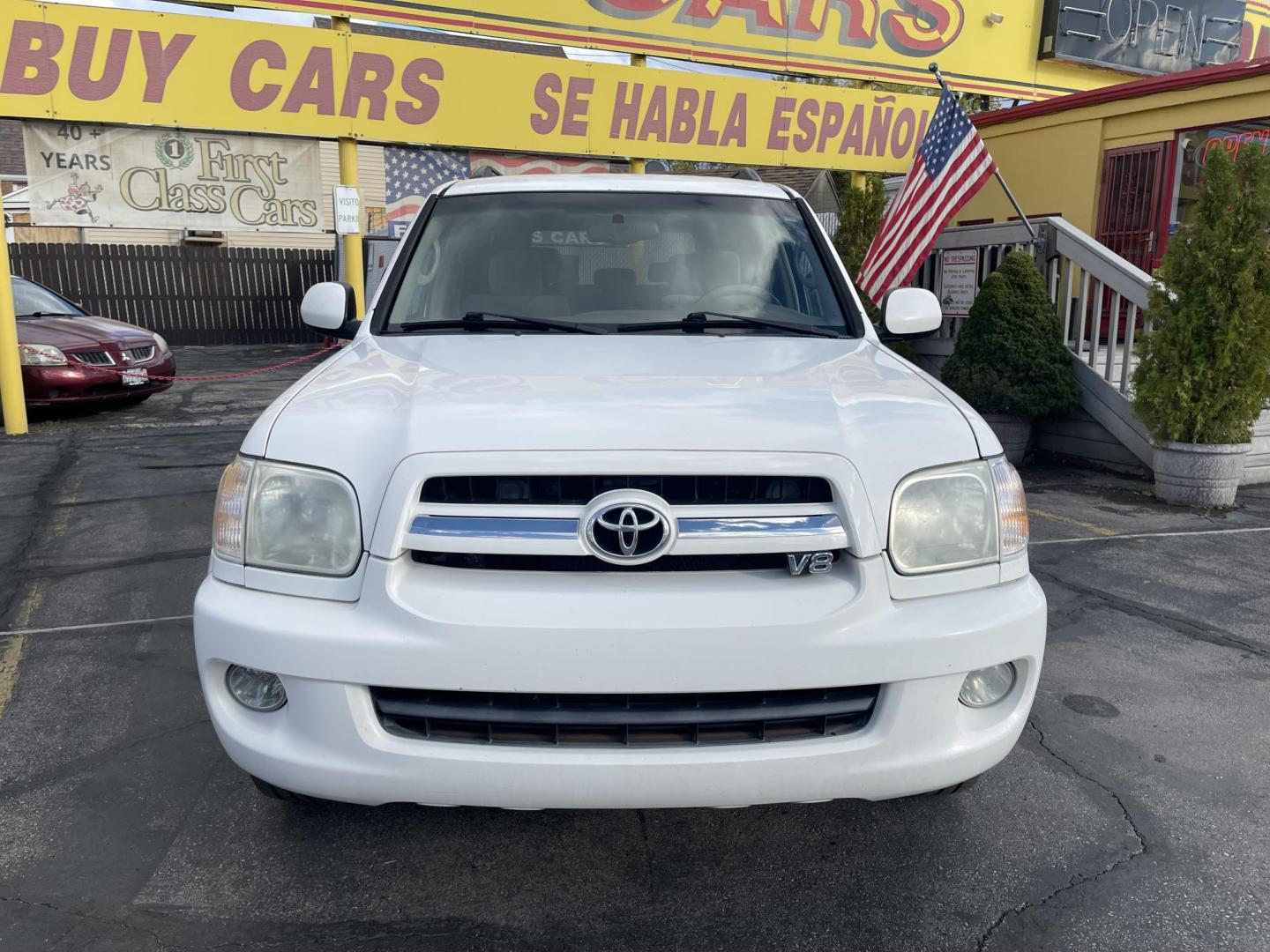 2006 Natural White /Tan Cloth Toyota Sequoia SR5 (5TDZT34A56S) with an 4.7L V8 engine, Automatic transmission, located at 801 South State Street, Salt Lake City, UT, 84111, (801) 328-0098, 40.751953, -111.888206 - "Meet the definition of reliable family transportation! This 2006 Toyota Sequoia delivers comfort, power, and capability. With generous space, smooth ride, and impeccable maintenance records, it’s prepared for countless more roads to conquer. Experience Toyota quality; drive home in this versatile - Photo#2