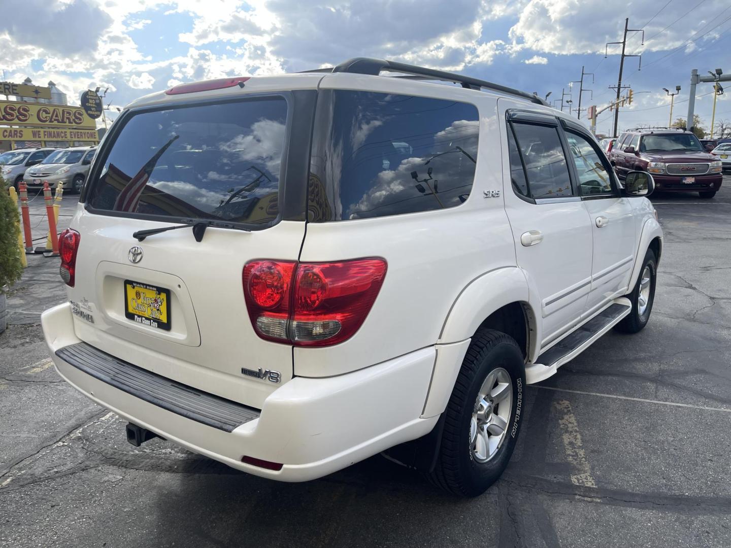 2006 Natural White /Tan Cloth Toyota Sequoia SR5 (5TDZT34A56S) with an 4.7L V8 engine, Automatic transmission, located at 801 South State Street, Salt Lake City, UT, 84111, (801) 328-0098, 40.751953, -111.888206 - "Meet the definition of reliable family transportation! This 2006 Toyota Sequoia delivers comfort, power, and capability. With generous space, smooth ride, and impeccable maintenance records, it’s prepared for countless more roads to conquer. Experience Toyota quality; drive home in this versatile - Photo#5