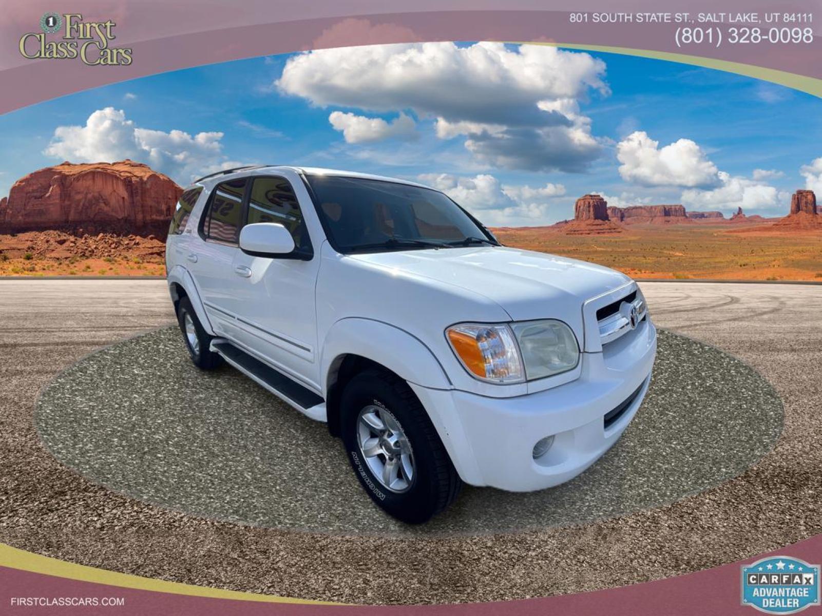 2006 Natural White /Tan Cloth Toyota Sequoia SR5 (5TDZT34A56S) with an 4.7L V8 engine, Automatic transmission, located at 801 South State Street, Salt Lake City, UT, 84111, (801) 328-0098, 40.751953, -111.888206 - "Meet the definition of reliable family transportation! This 2006 Toyota Sequoia delivers comfort, power, and capability. With generous space, smooth ride, and impeccable maintenance records, it’s prepared for countless more roads to conquer. Experience Toyota quality; drive home in this versatile - Photo #7