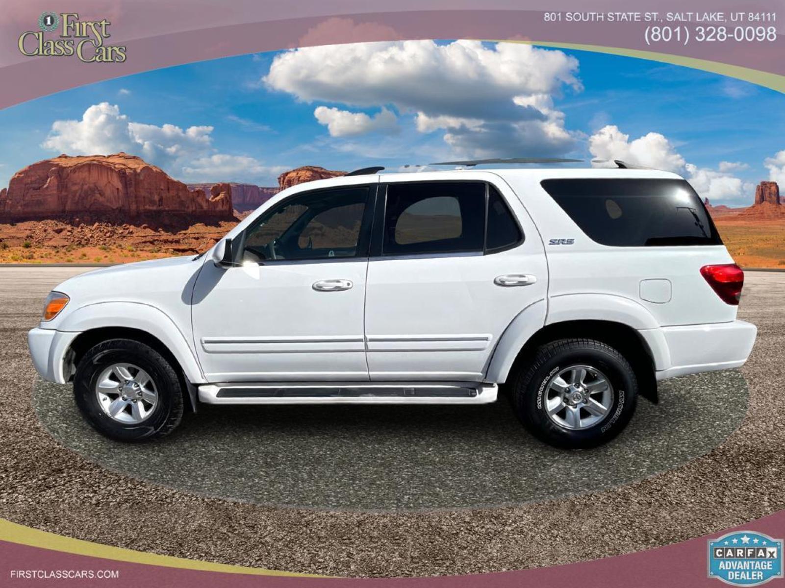 2006 Natural White /Tan Cloth Toyota Sequoia SR5 (5TDZT34A56S) with an 4.7L V8 engine, Automatic transmission, located at 801 South State Street, Salt Lake City, UT, 84111, (801) 328-0098, 40.751953, -111.888206 - "Meet the definition of reliable family transportation! This 2006 Toyota Sequoia delivers comfort, power, and capability. With generous space, smooth ride, and impeccable maintenance records, it’s prepared for countless more roads to conquer. Experience Toyota quality; drive home in this versatile - Photo #6