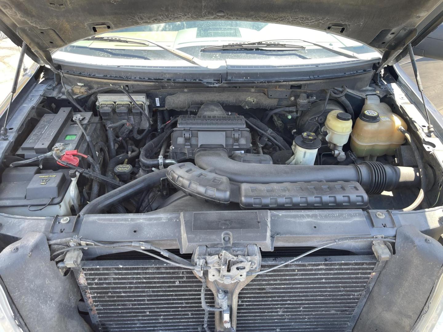 2004 True Blue Metallic /Tan Leather Ford F-150 Lariat SuperCrew (1FTPW12504K) with an 5.4L V8 engine, Automatic transmission, located at 801 South State Street, Salt Lake City, UT, 84111, (801) 328-0098, 40.751953, -111.888206 - Vehicle Features: Lariat Model, SuperCrew 4 Door, ABS Brakes, Traction Control, Cruise Control, Air Conditioning, AM/FM Stereo, CD Player, Leather Interior, Power Windows, Power Locks, Power Mirrors, Heated Seats, Power Seat(s), Privacy Glass, Tow Package, Running Boards, Alloy Wheels, Bedliner. Li - Photo#21