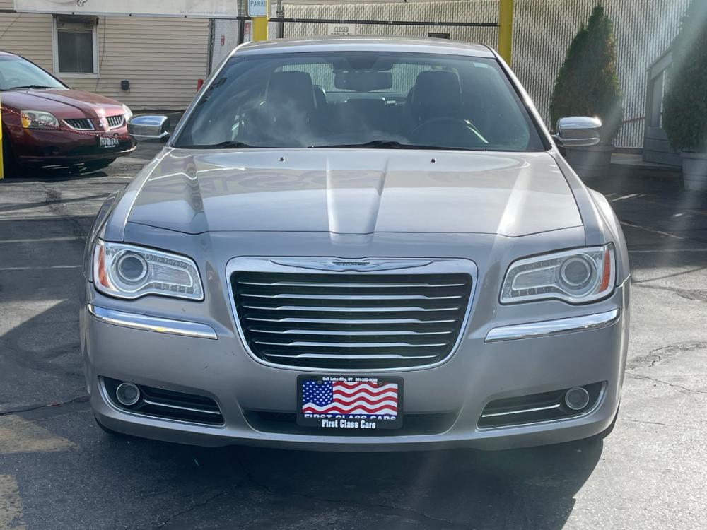 2014 Billet Metallic /Black Leather Chrysler 300 C (2C3CCAEG1EH) with an 3.6L V6 engine, Automatic transmission, located at 801 South State Street, Salt Lake City, UT, 84111, (801) 328-0098, 40.751953, -111.888206 - Photo #3